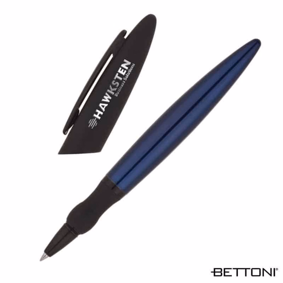 Custom Bettoni Vercelli Rollerball Pen in Blue - product view