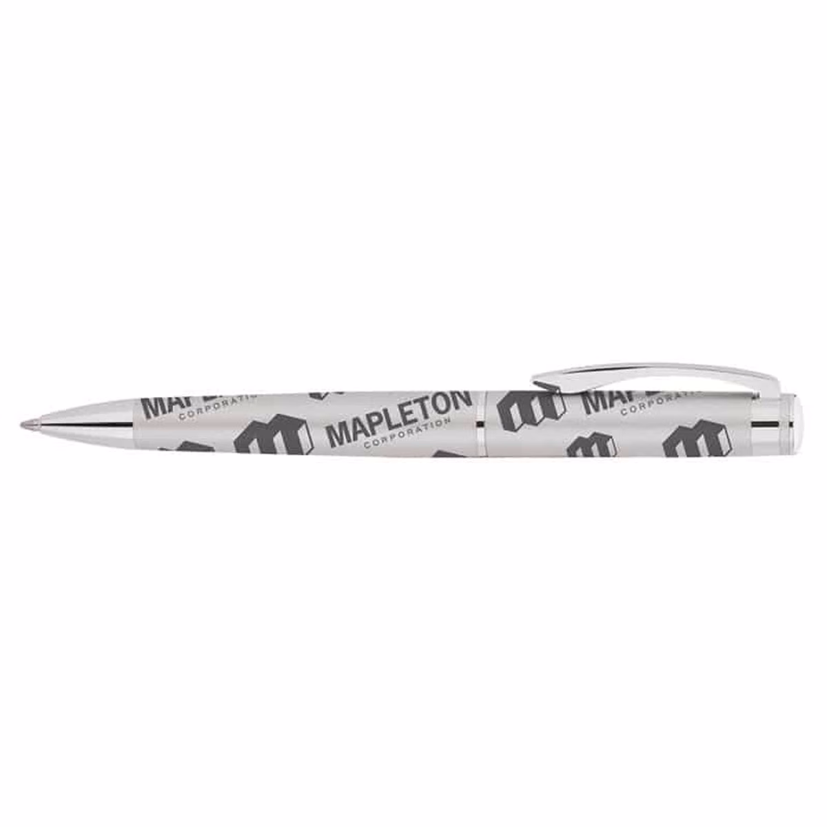 Custom Bettoni Mendova Ballpoint Pen in Black - product view