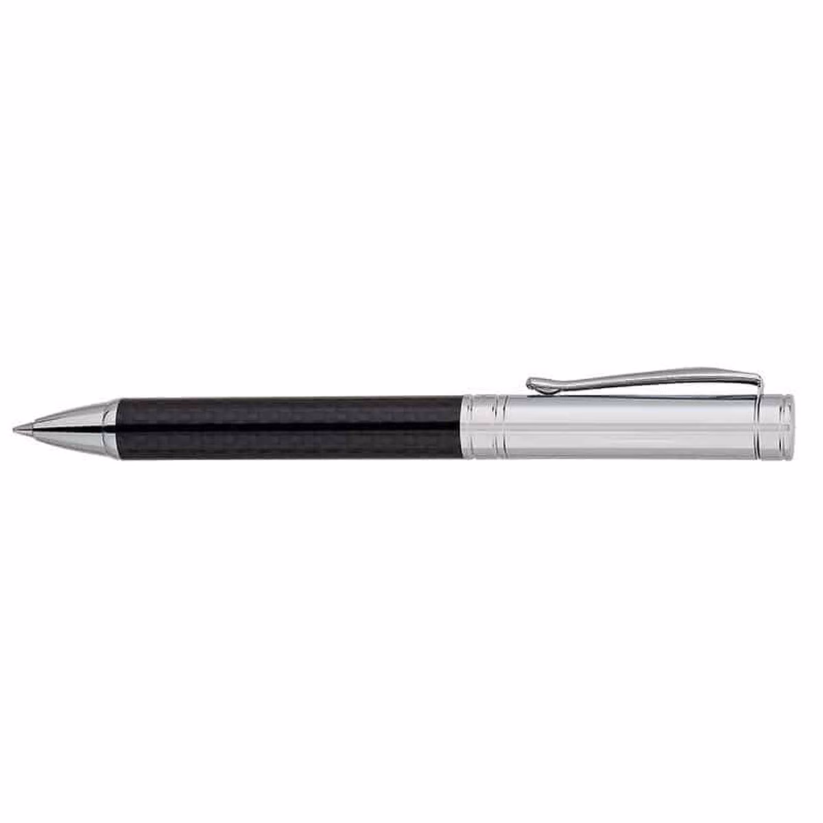 Custom Bettoni Sassari Ballpoint Pen, Black, front view