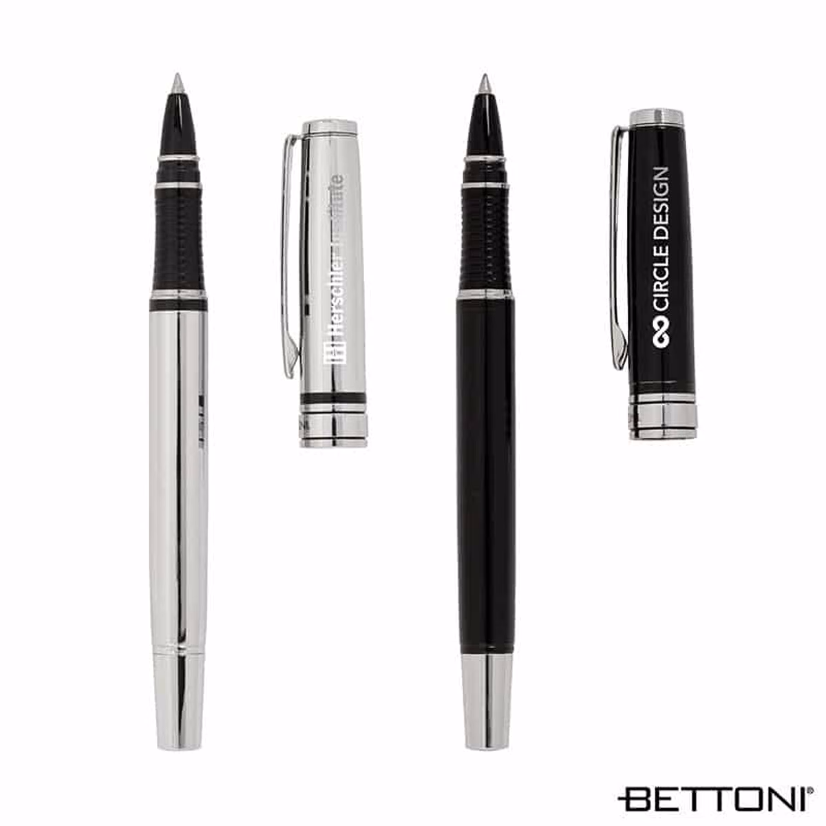 Custom Bettoni Avellino Recycled Brass Cap-Off Rollerball Pen
