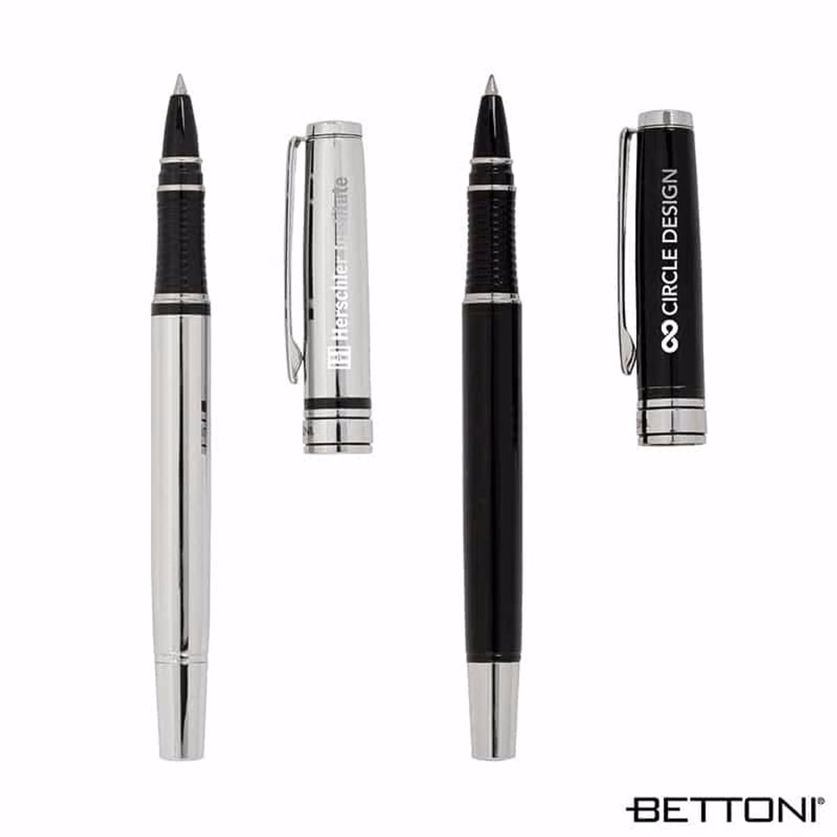 Custom Bettoni Avellino Recycled Brass Cap-Off Rollerball Pen