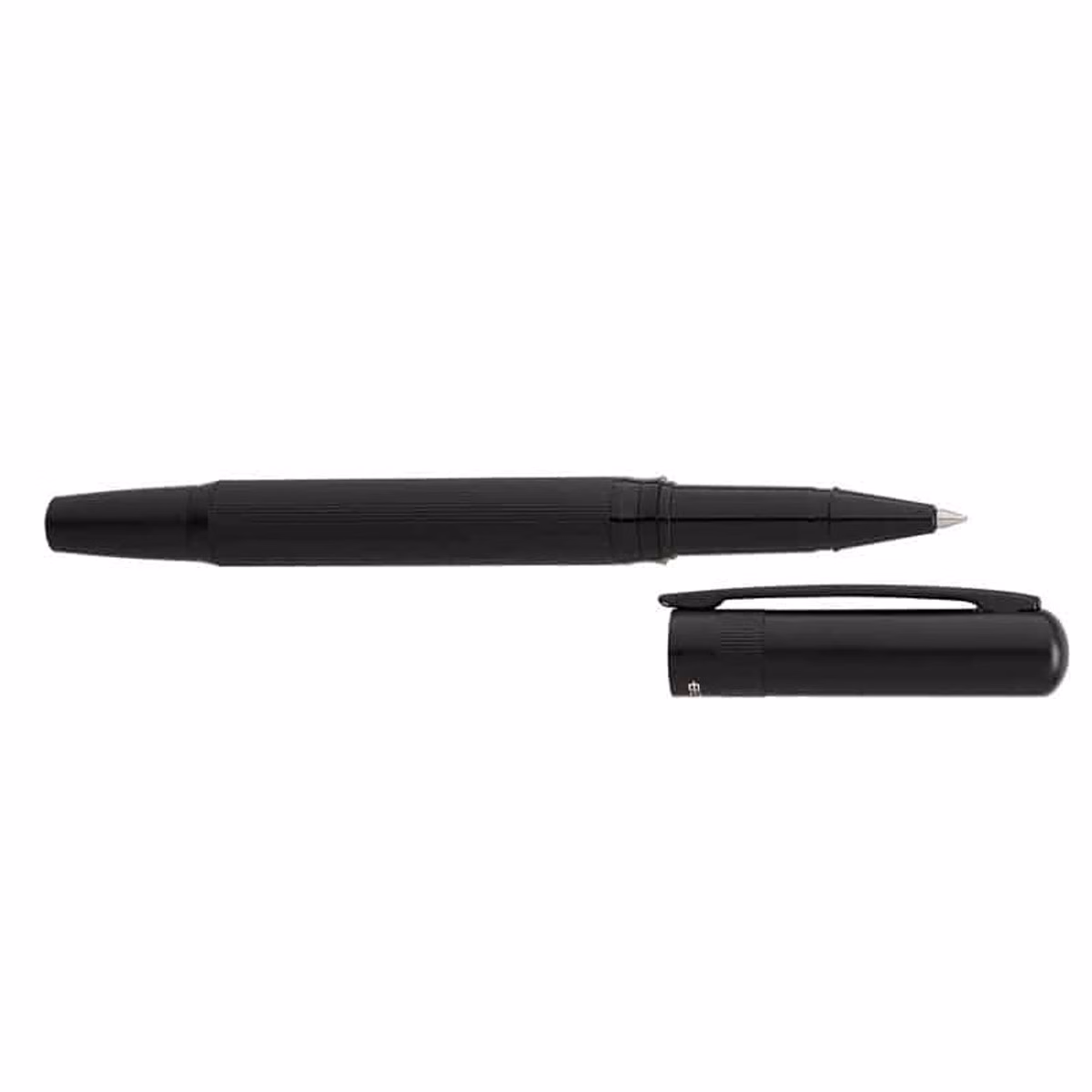 Custom Bettoni Downton Rollerball Pen, Black, front view