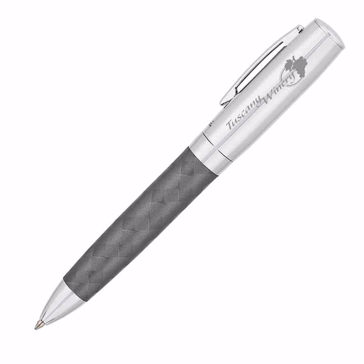 Custom Bettoni Portici Ballpoint Pen in Black - product view