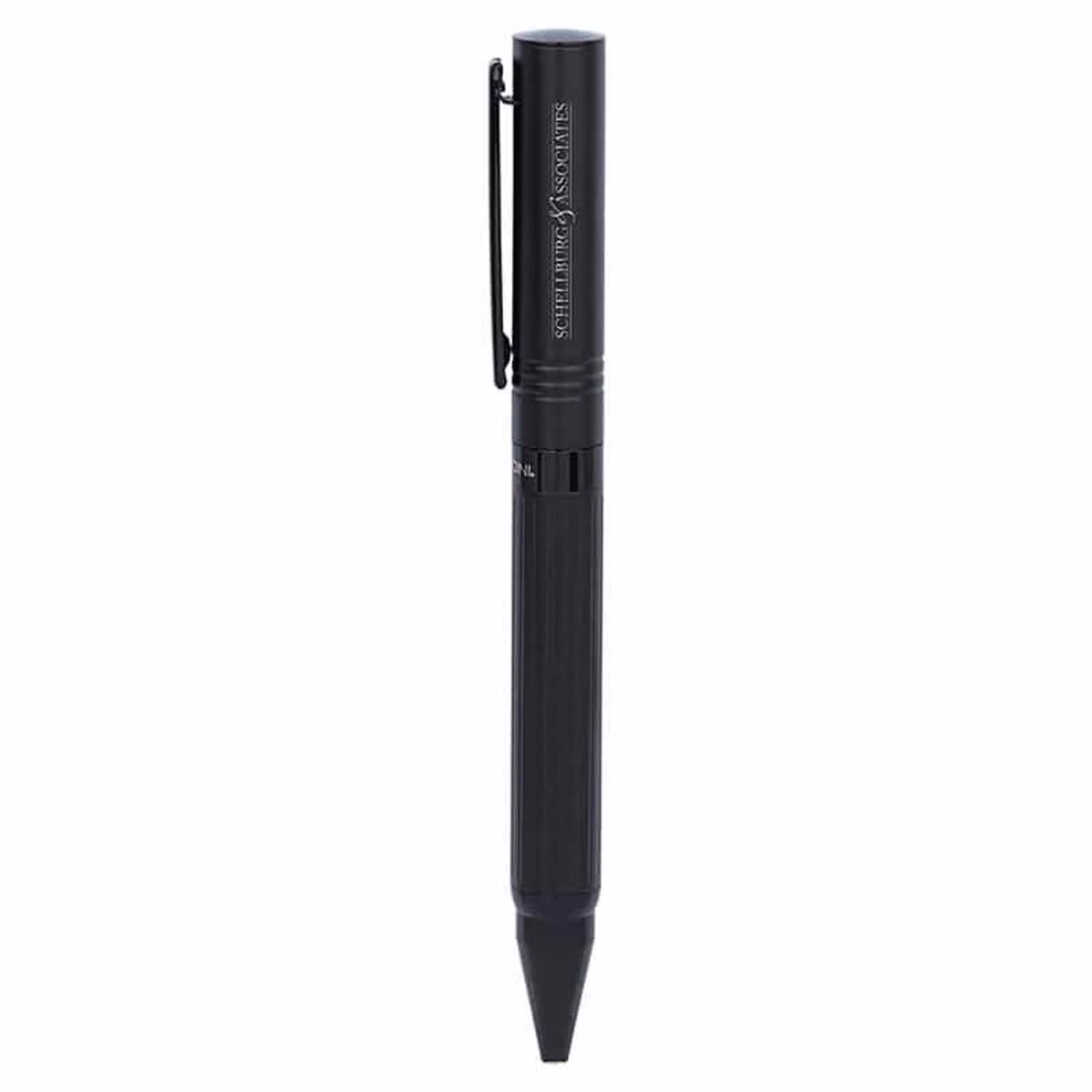 Custom Bettoni Messina Ballpoint Pen in Black - product view
