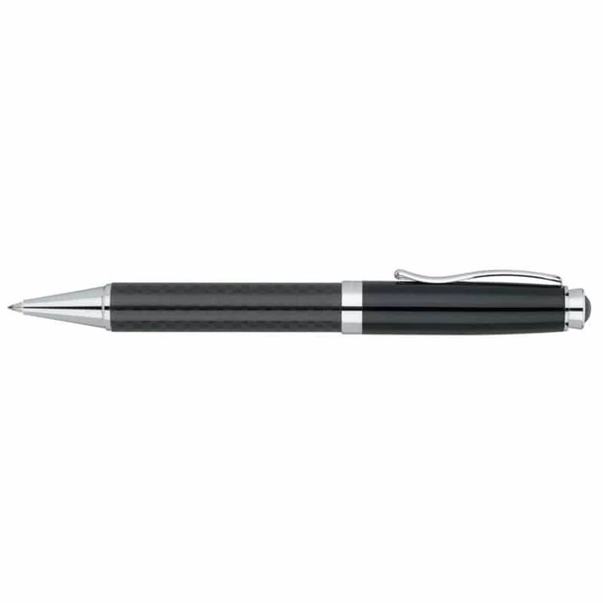 Custom Bettoni Grenado Ballpoint Pen in Black - product view