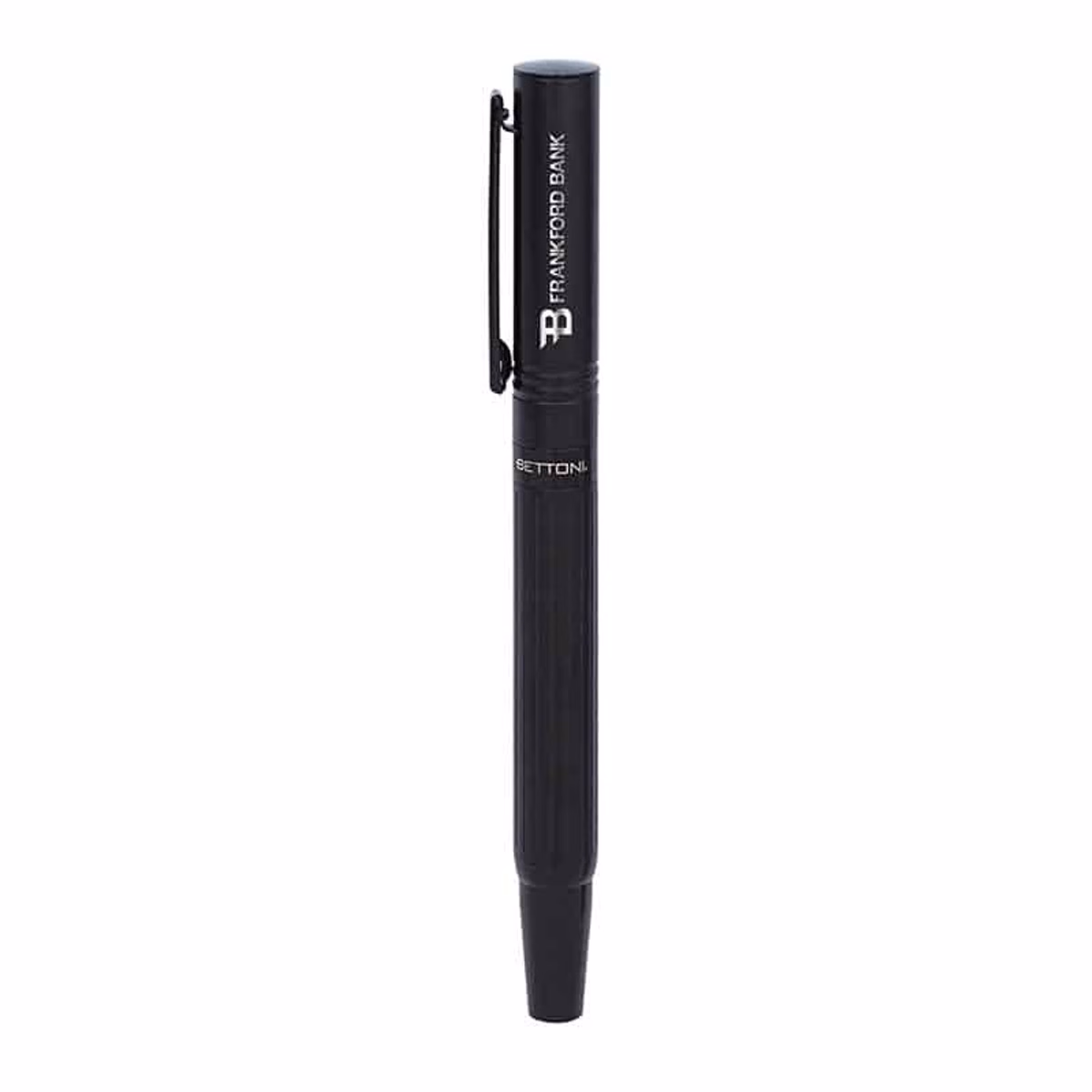 Custom Bettoni Messina Rollerball Pen in Black - product view