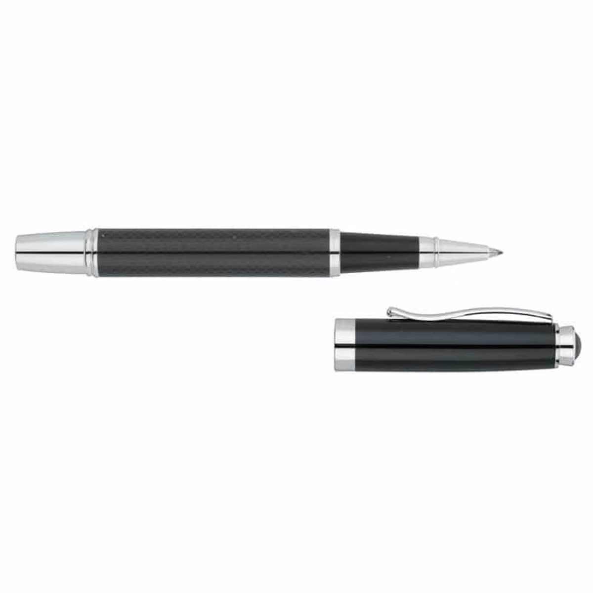 Custom Bettoni Grenado Rollerball Pen in Black - product view