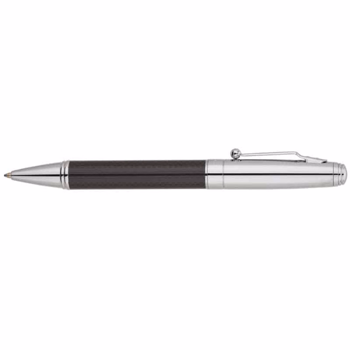 Custom Bettoni Vestini Ballpoint Pen in Chrome - product view