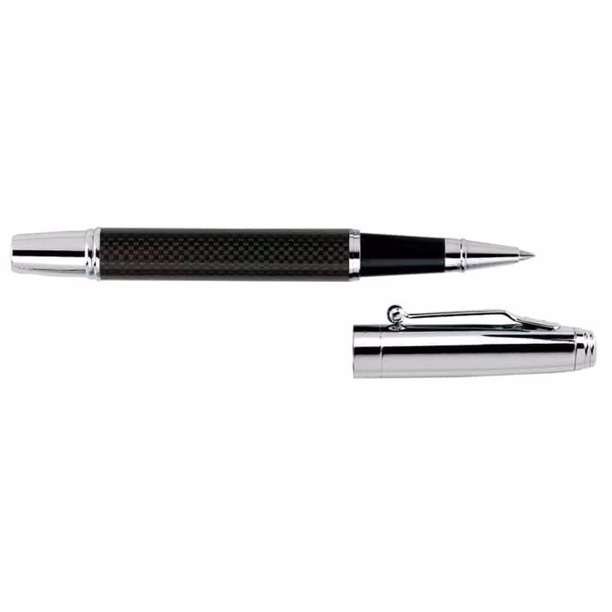 Custom Bettoni Vestini Rollerball Pen in Chrome - product view