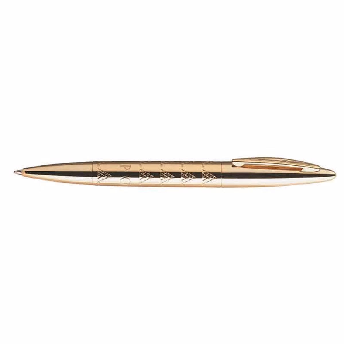 Custom Bettoni Corona Series Ballpoint Pen in Chrome - product view