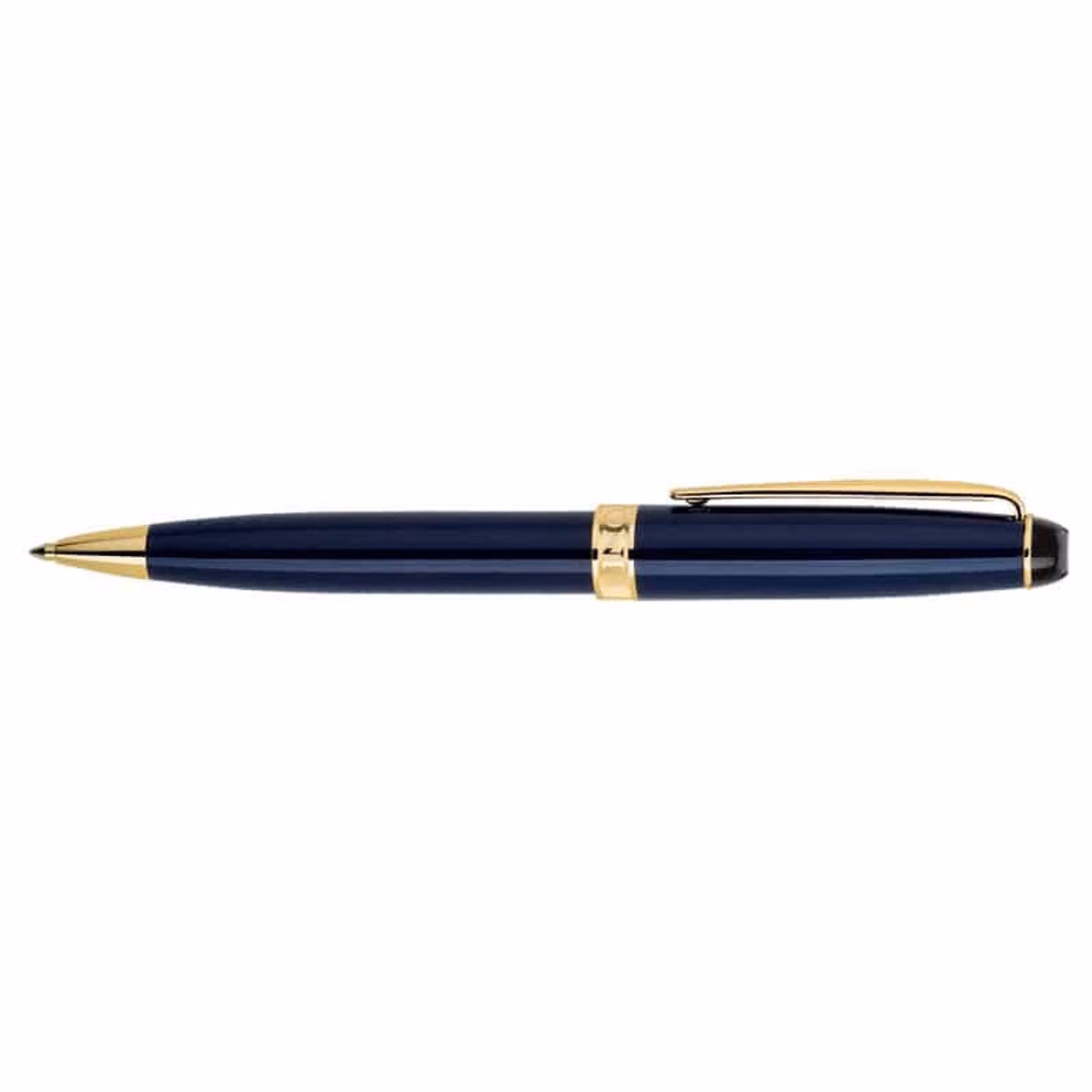 Custom Bettoni Alberti Ballpoint Pen in Black - product view