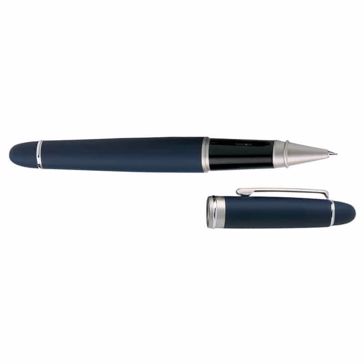 Custom Bettoni Pissarro Rollerball Pen in Black - product view