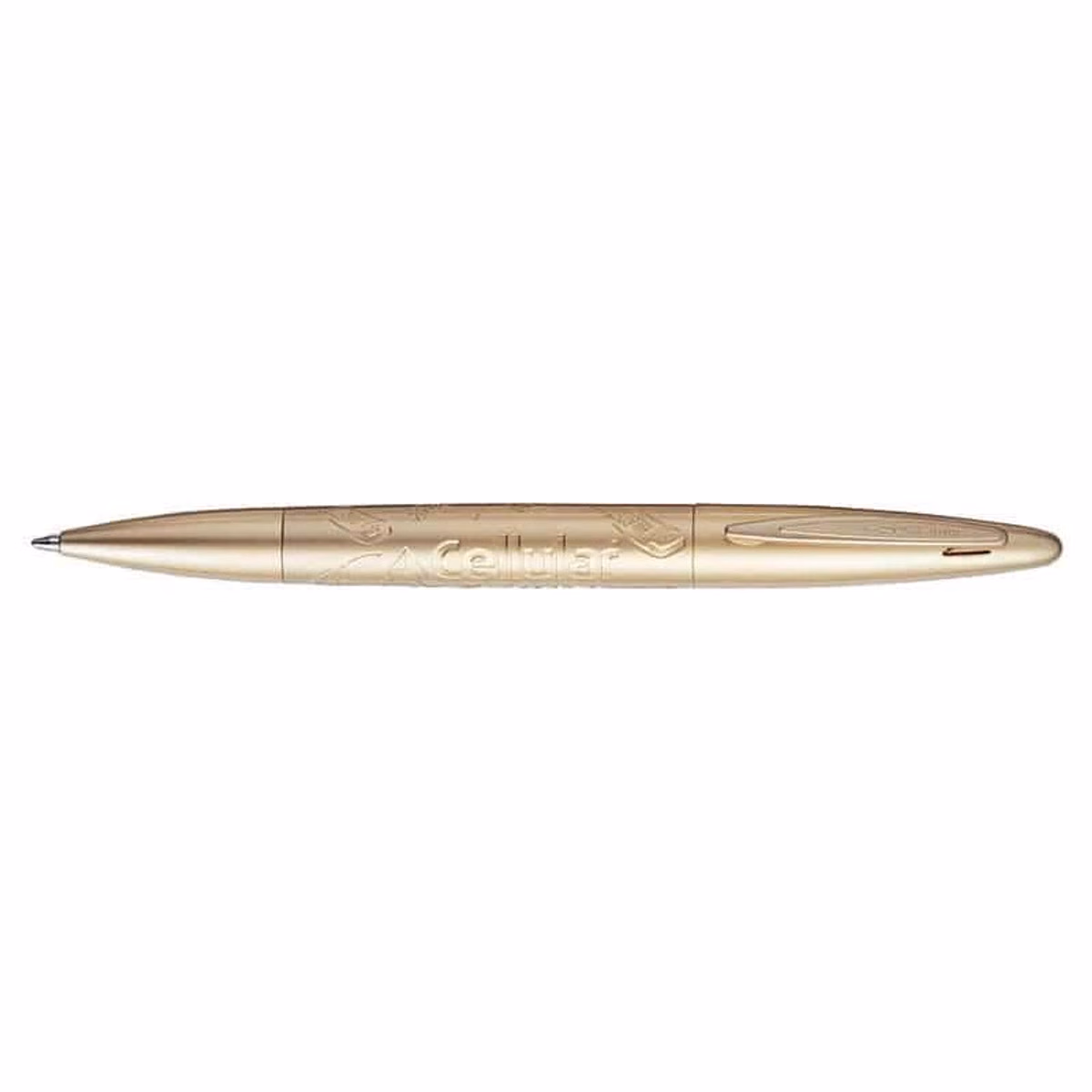 Custom Bettoni Corona Series Ballpoint Pen in Gold - product view