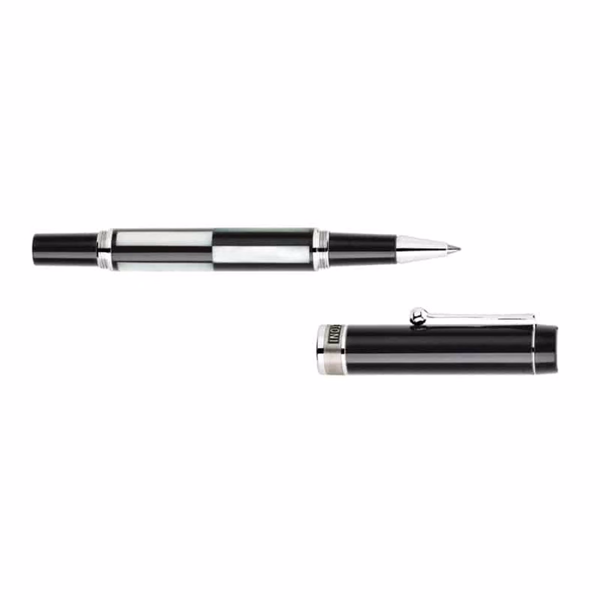 Custom Bettoni Provano Rollerball Pen in Black - product view