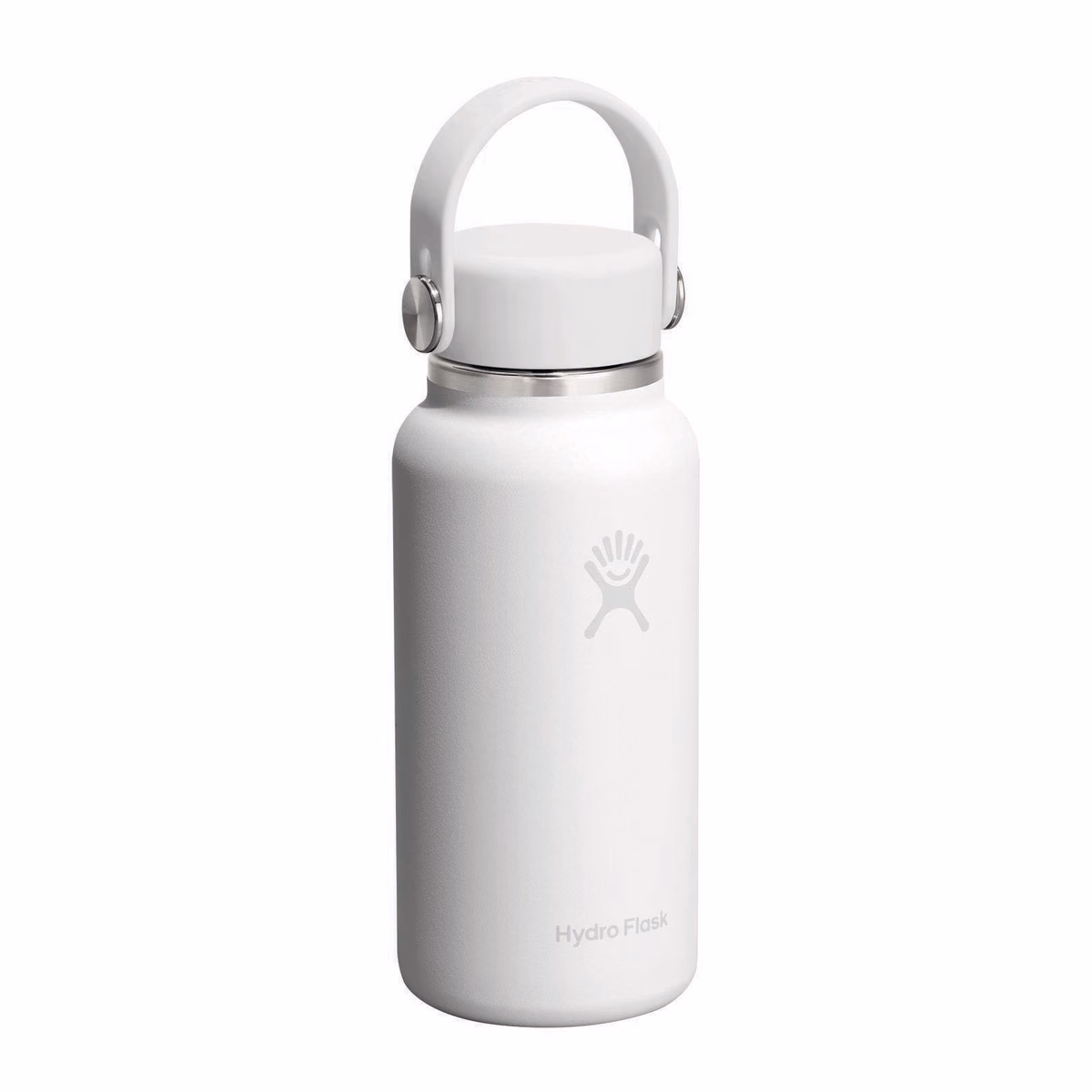 Custom Hydro Flask Micro Hydro with Removable FlexClip™ 10.1 Oz. — White