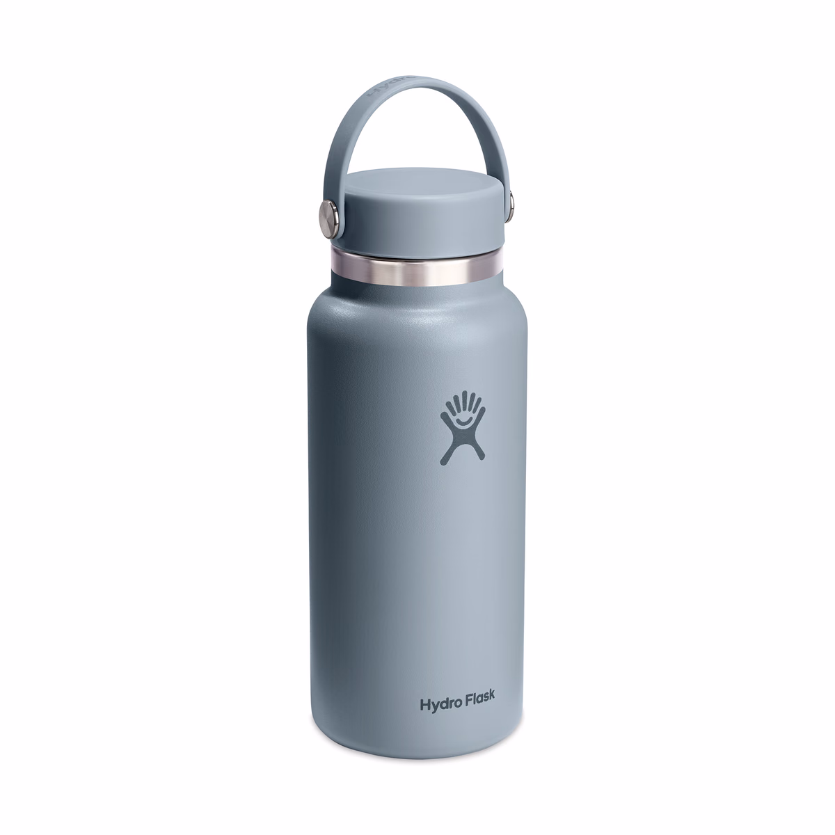 Custom Hydro Flask Wide Flex Cap Bottle 32 Oz. — Shale Gray