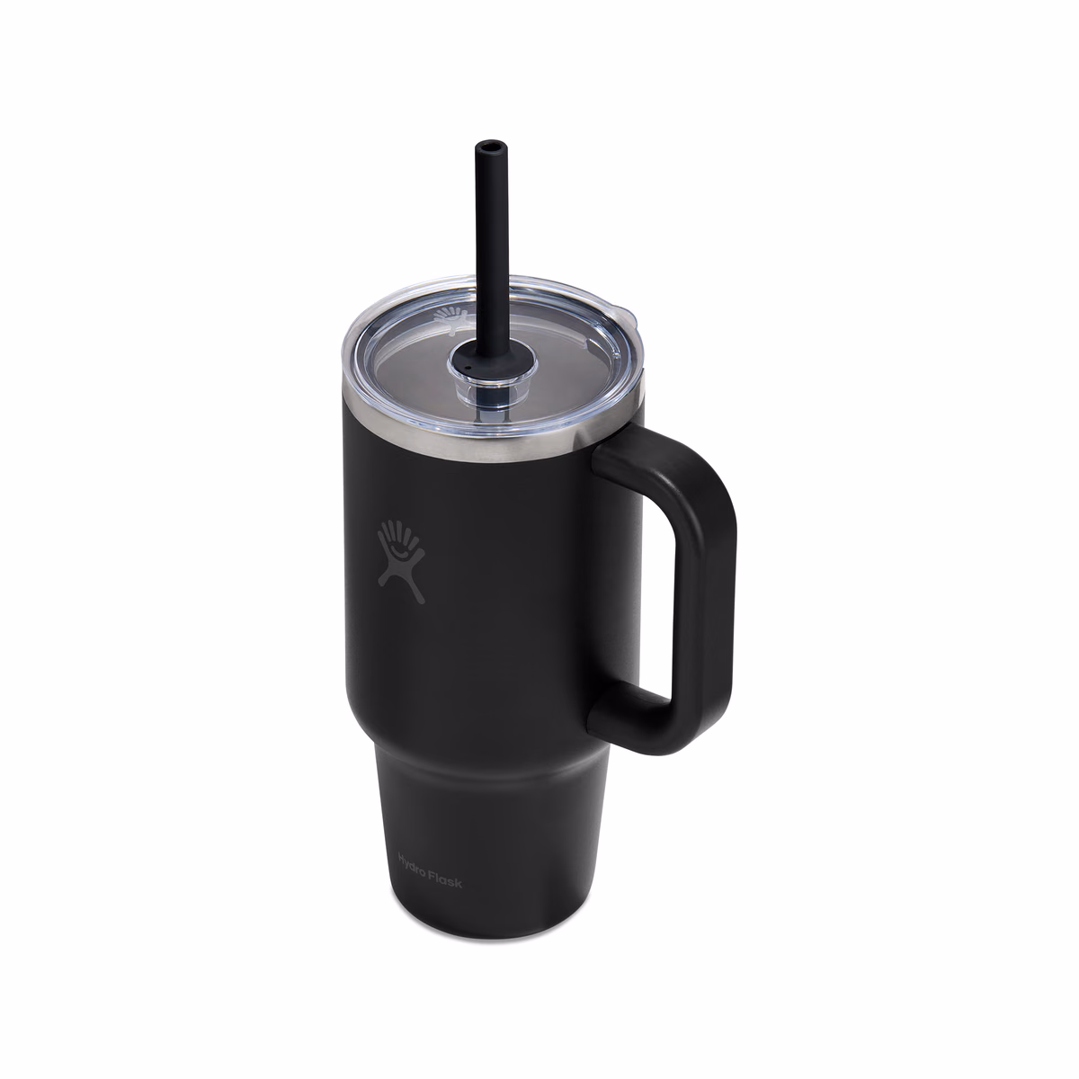 Custom Hydro Flask Travel Tumbler Clear Lid 32 Oz.