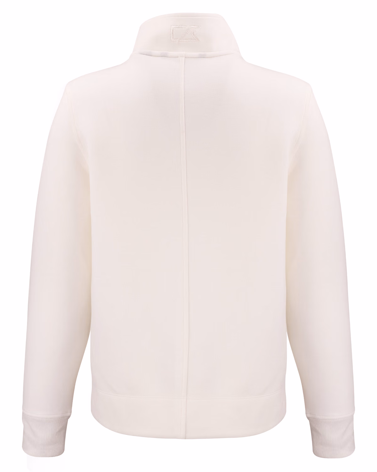 Custom Cutter & Buck Roam Recycled Buttery-Soft Knit Womens Quarter Zip Pullover — Shell flat front