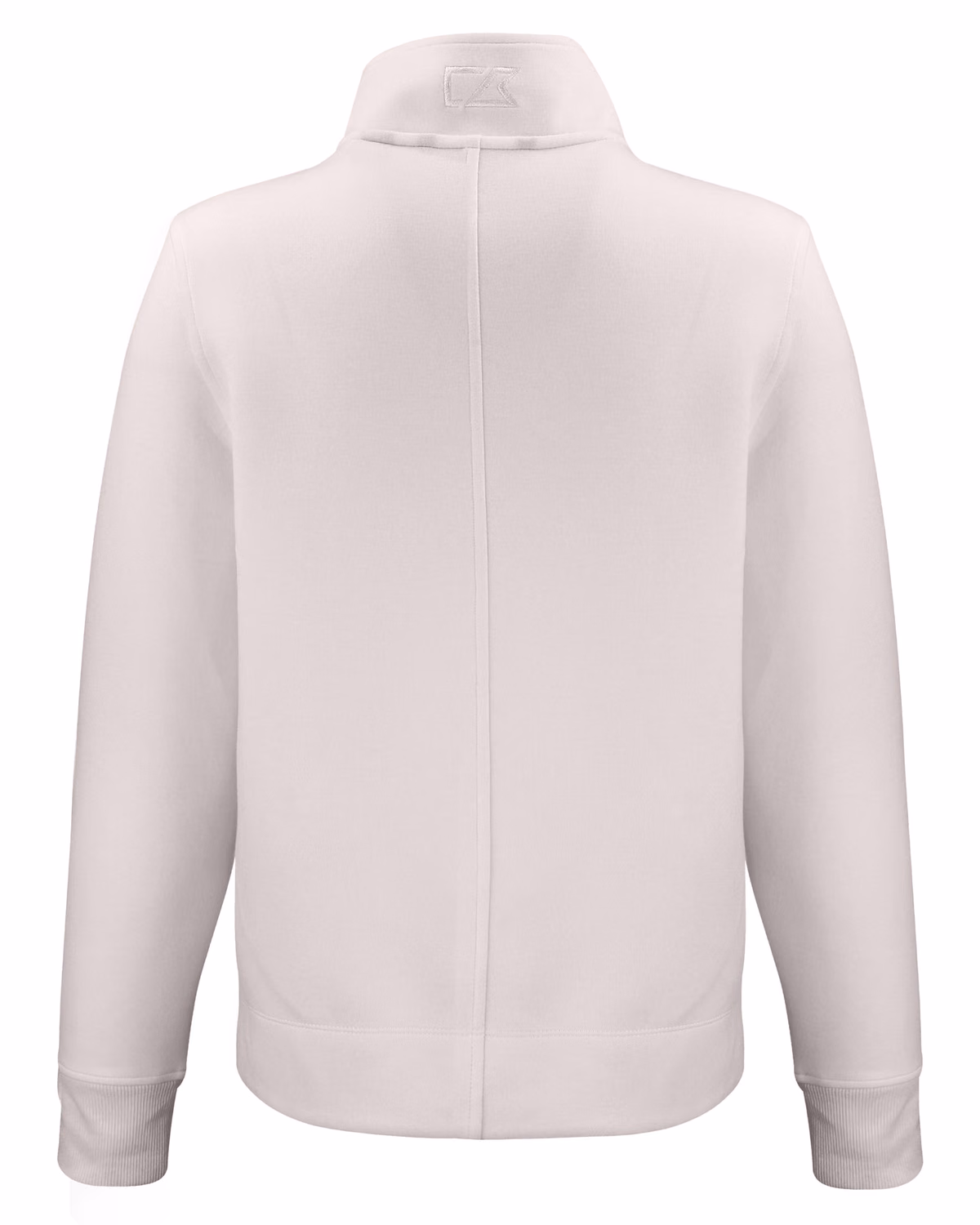 Custom Cutter & Buck Roam Recycled Buttery-Soft Knit Womens Quarter Zip Pullover — Solitaire flat front
