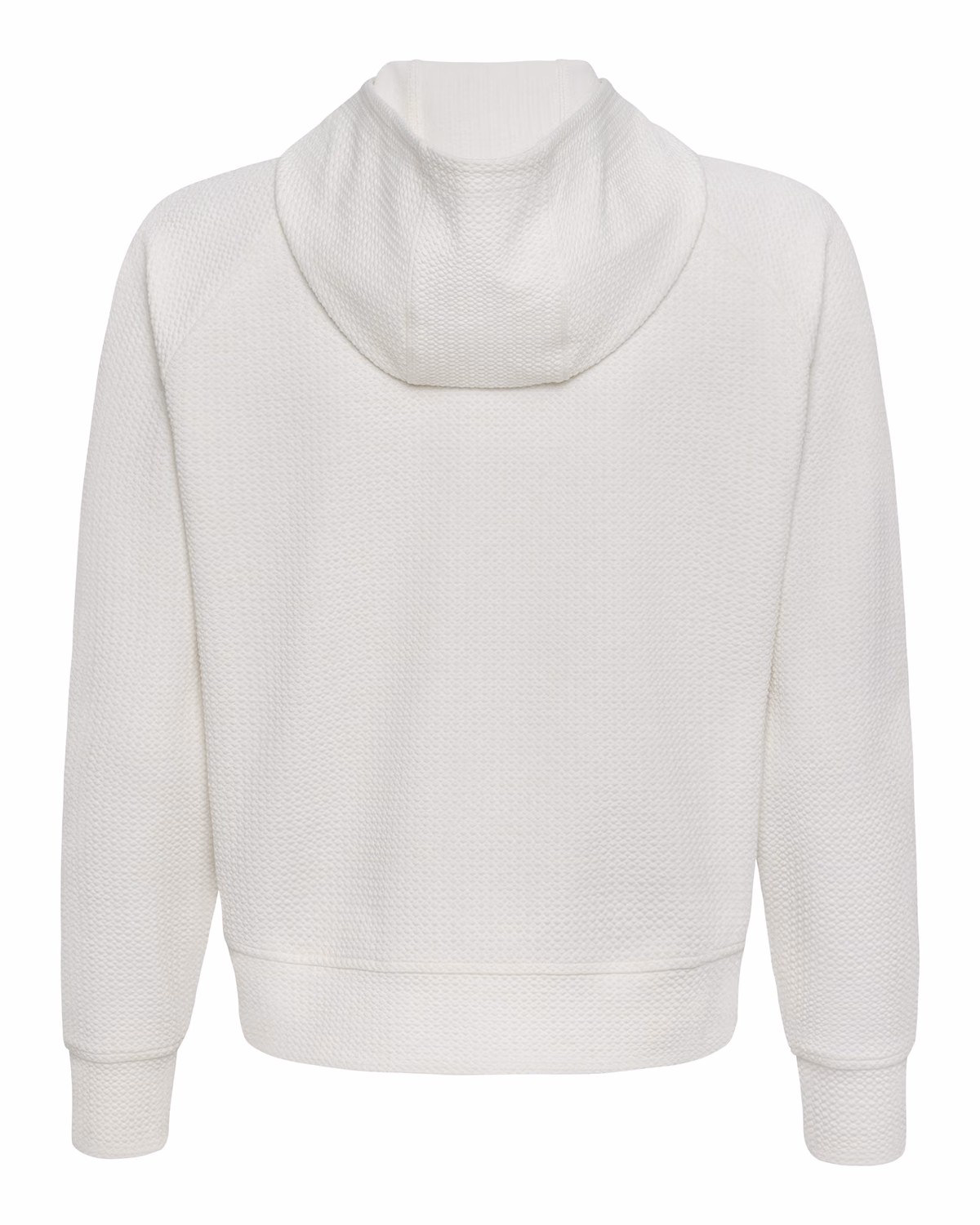 Custom Cutter & Buck Drift Epic Versatility Recycled Textured Knit Womens Half Zip Hooded Pullover — Shell flat front