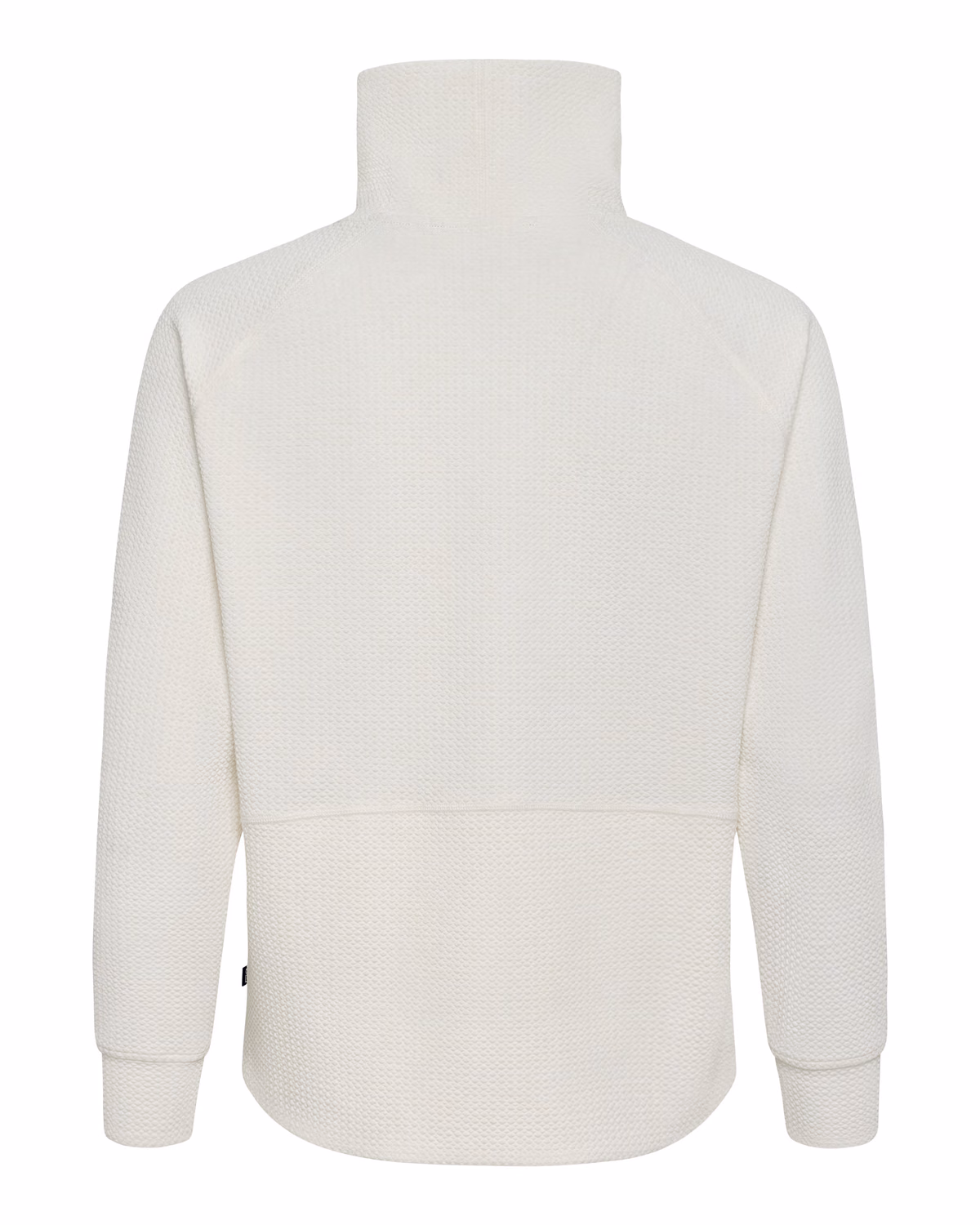 Custom Cutter & Buck Drift Epic Confidence Recycled Textured Knit Womens High Neck Pullover — Shell flat front