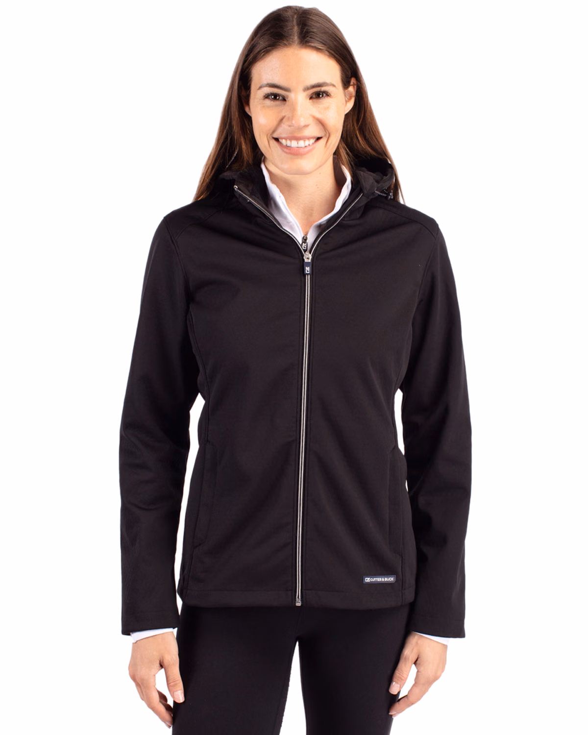 Custom Cutter & Buck Evoke Recycled Honeycomb Fleece Womens Full Zip Jacket