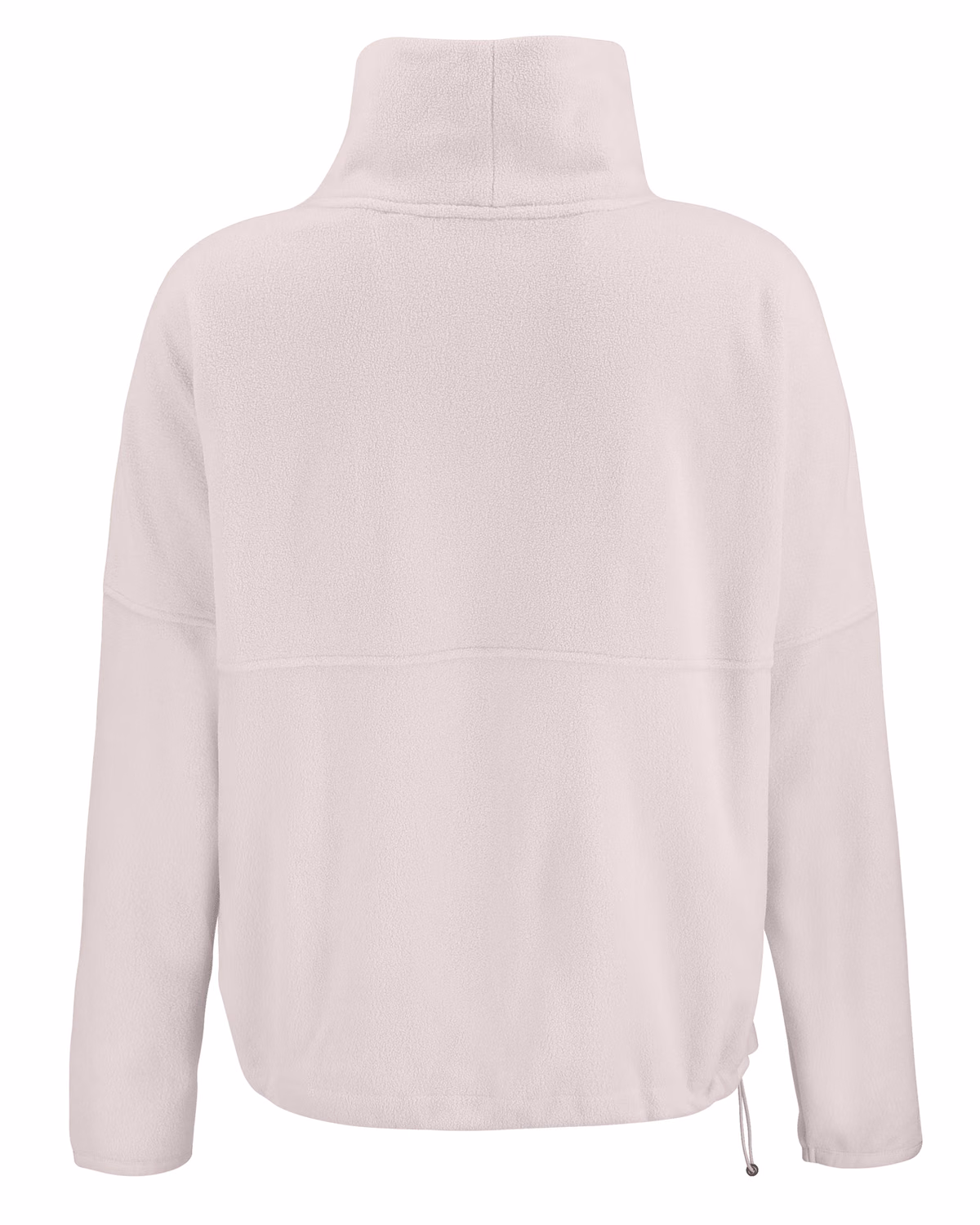 Custom Cutter & Buck Woodland Epic Versatility Recycled Fleece Womens Funnel Neck Pullover Jacket — Solitaire flat front