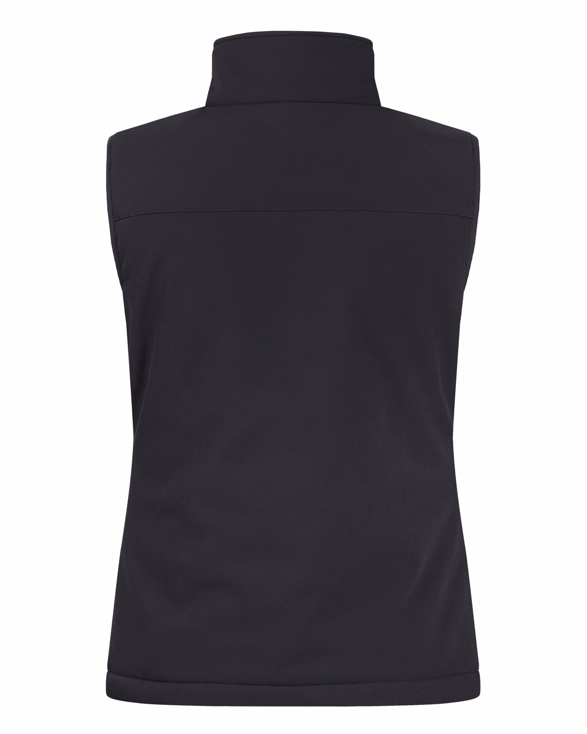 Custom Clique Equinox Insulated Softshell Womens Full Zip Vest — Black back