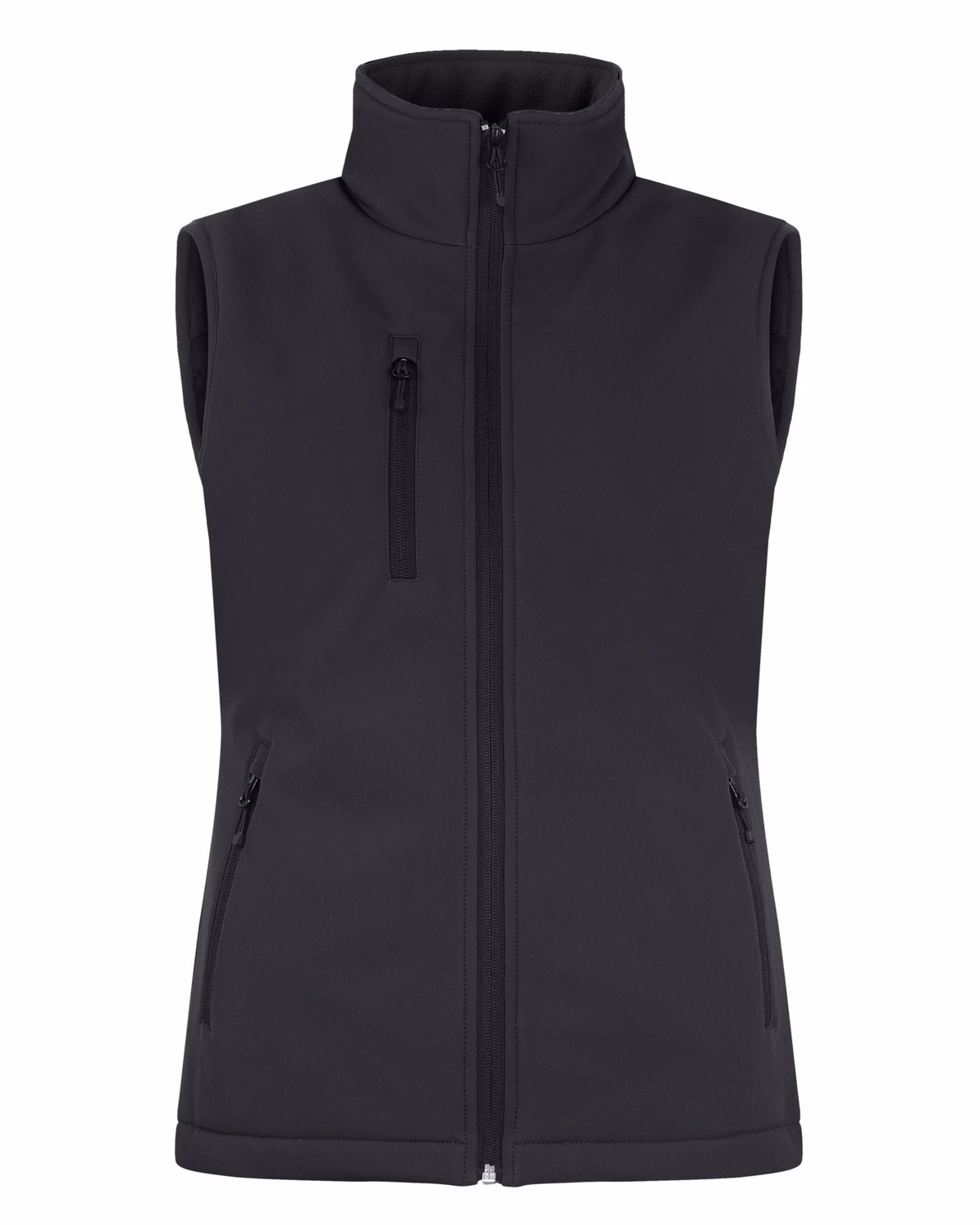 Custom Clique Equinox Insulated Softshell Womens Full Zip Vest