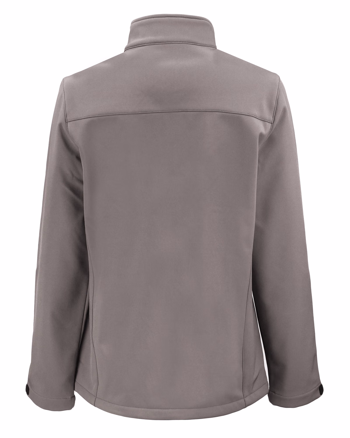 Custom Clique Tempest Recycled Waterproof Stretch Softshell Womens Full Zip Jacket — Pure Slate flat front