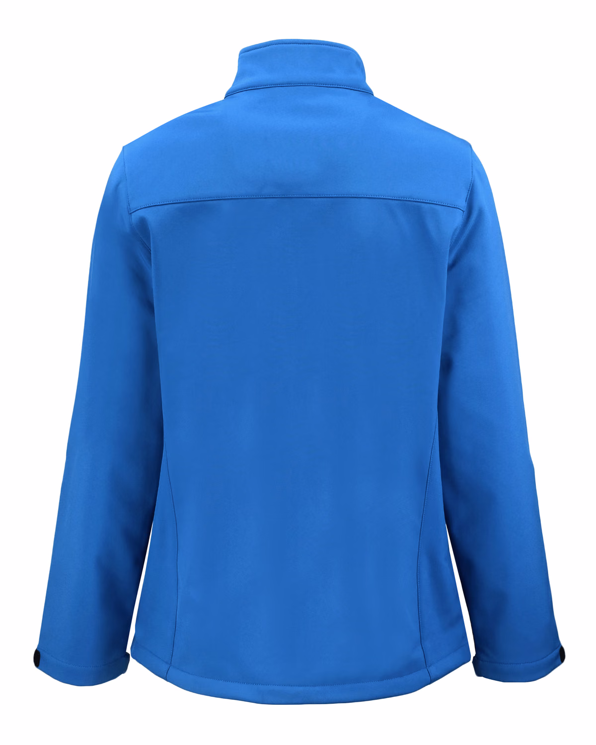 Custom Clique Tempest Recycled Waterproof Stretch Softshell Womens Full Zip Jacket — Royal Blue flat front