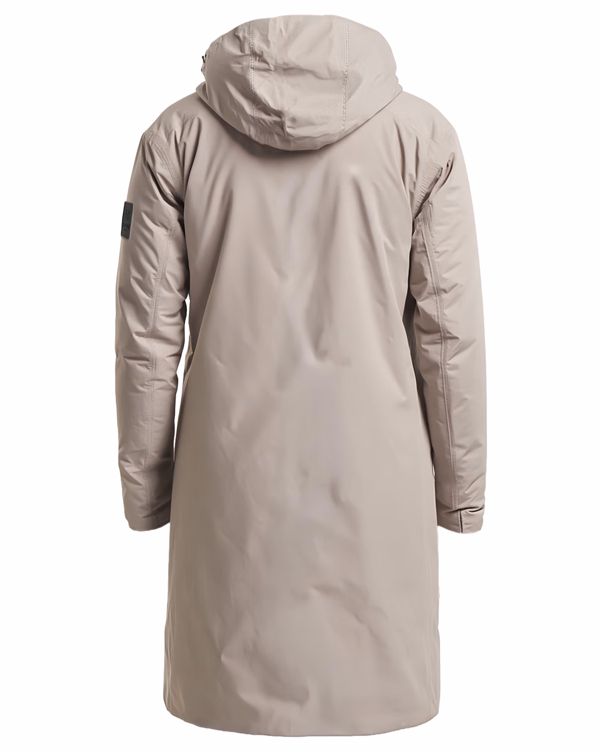 Custom Tenson Shift Recycled Insulated Waterproof Womens Coat — Tenson Beige flat front