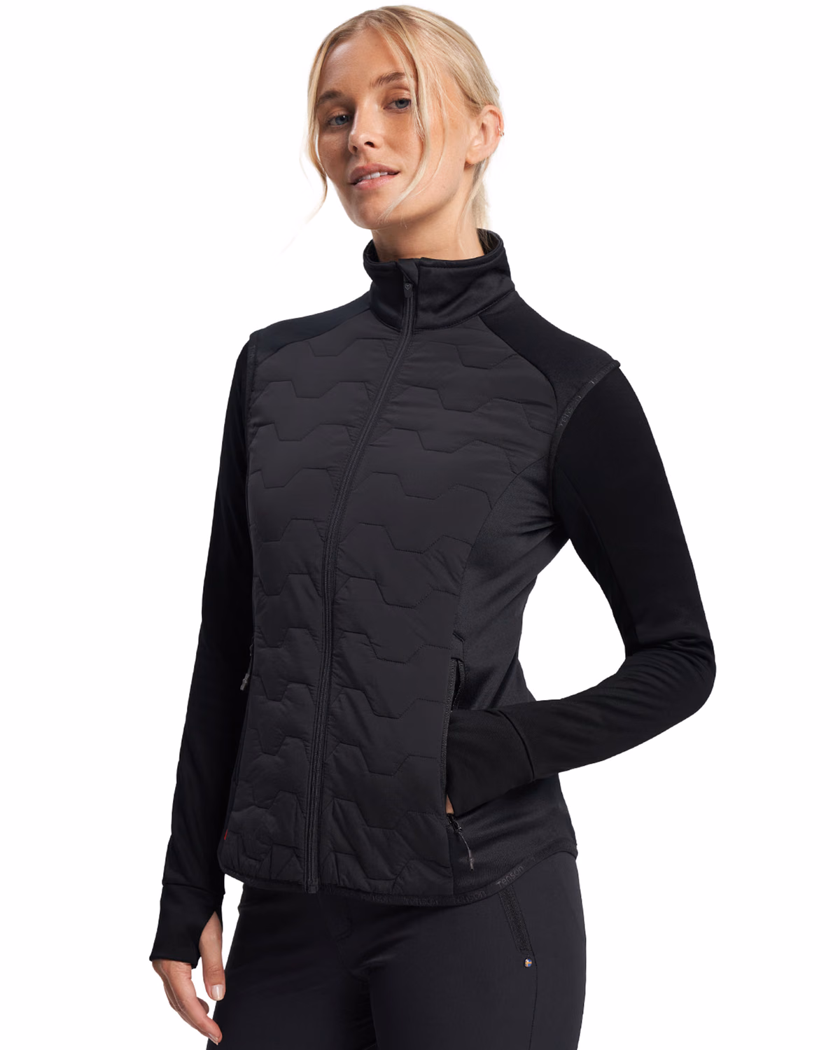 Custom Tenson Txlite Solvik Recycled Hybrid Midlayer Womens Vest