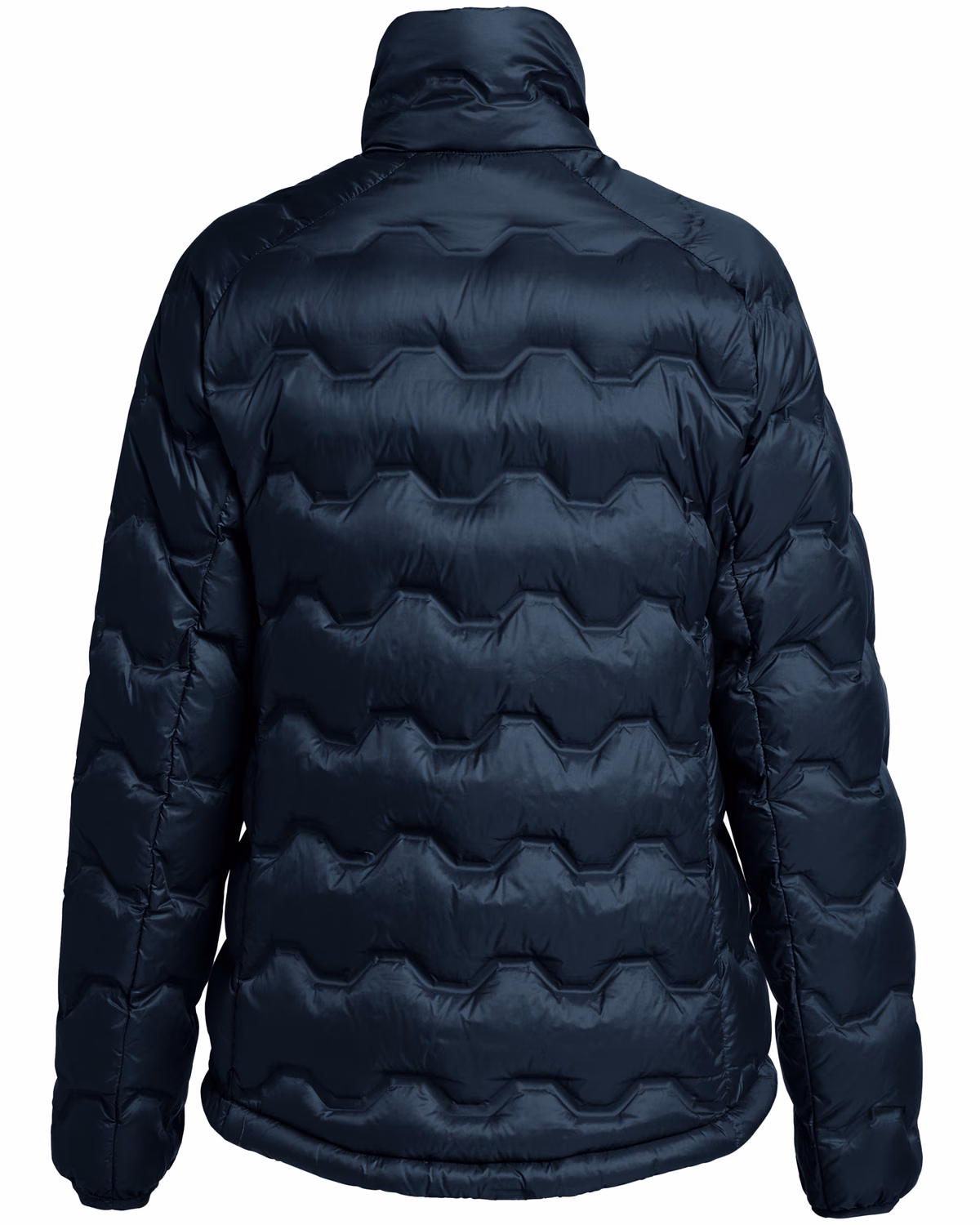Custom Tenson Txlite Shibui Recycled Down Collar Womens Jacket — Tenson Dark Navy flat front