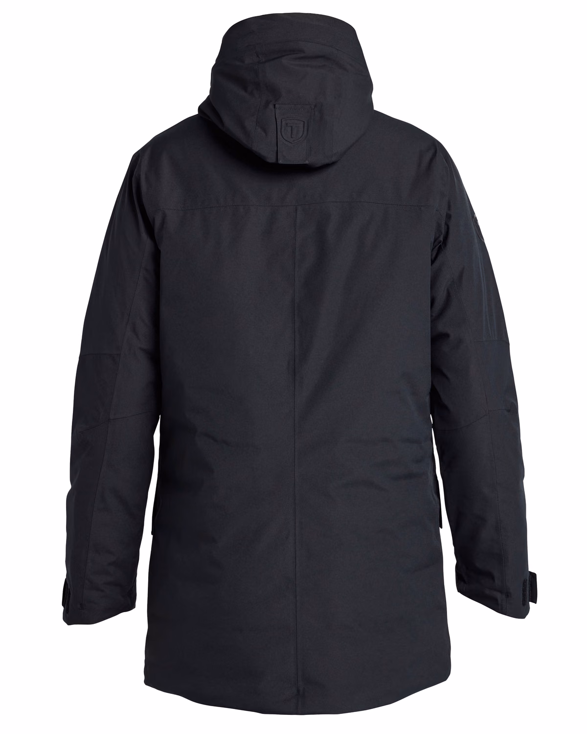 Custom Tenson Vision Recycled Insulated Waterproof Womens Parka — Tenson Black flat front