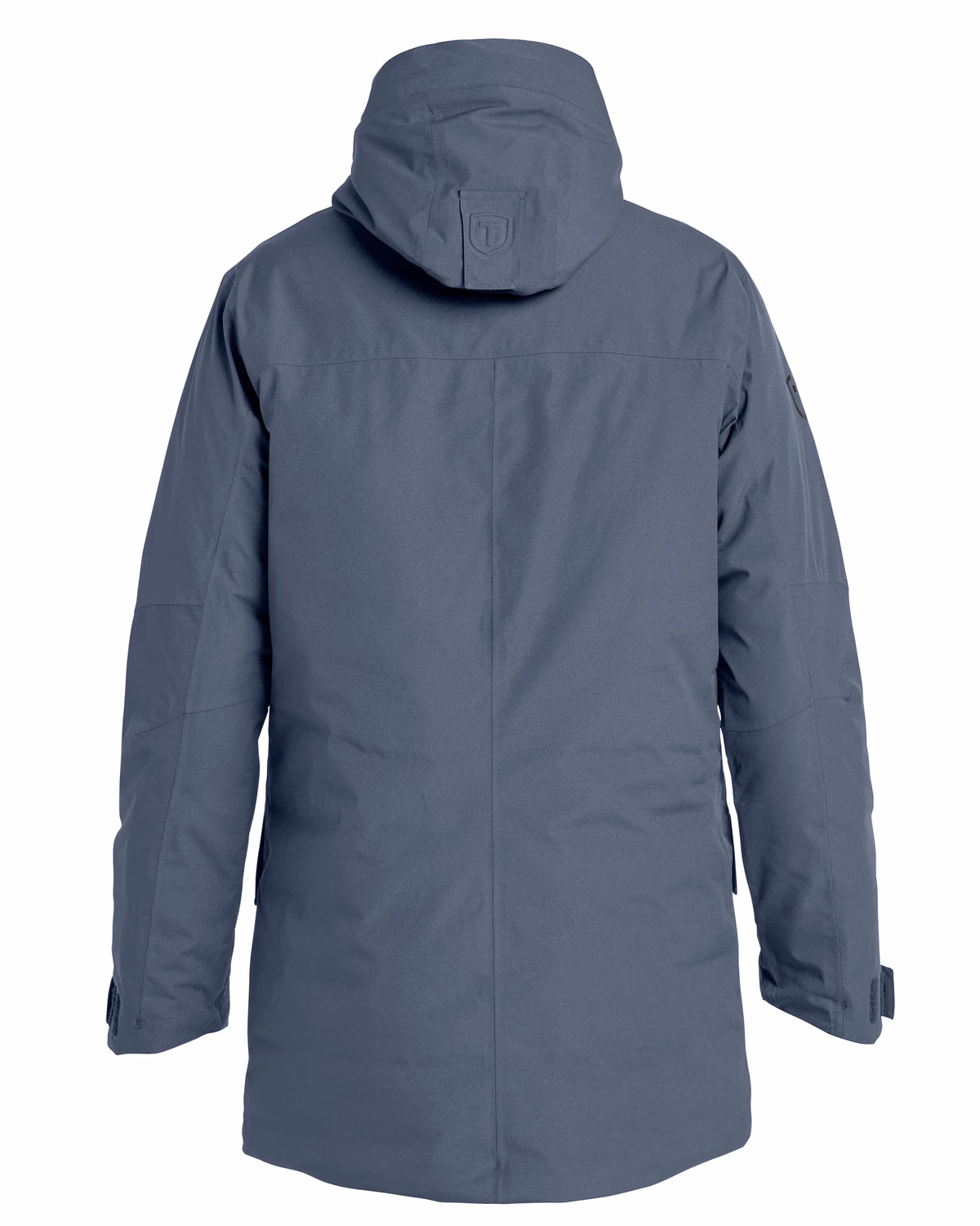 Custom Tenson Vision Recycled Insulated Waterproof Womens Parka — Tenson Dark Navy flat front