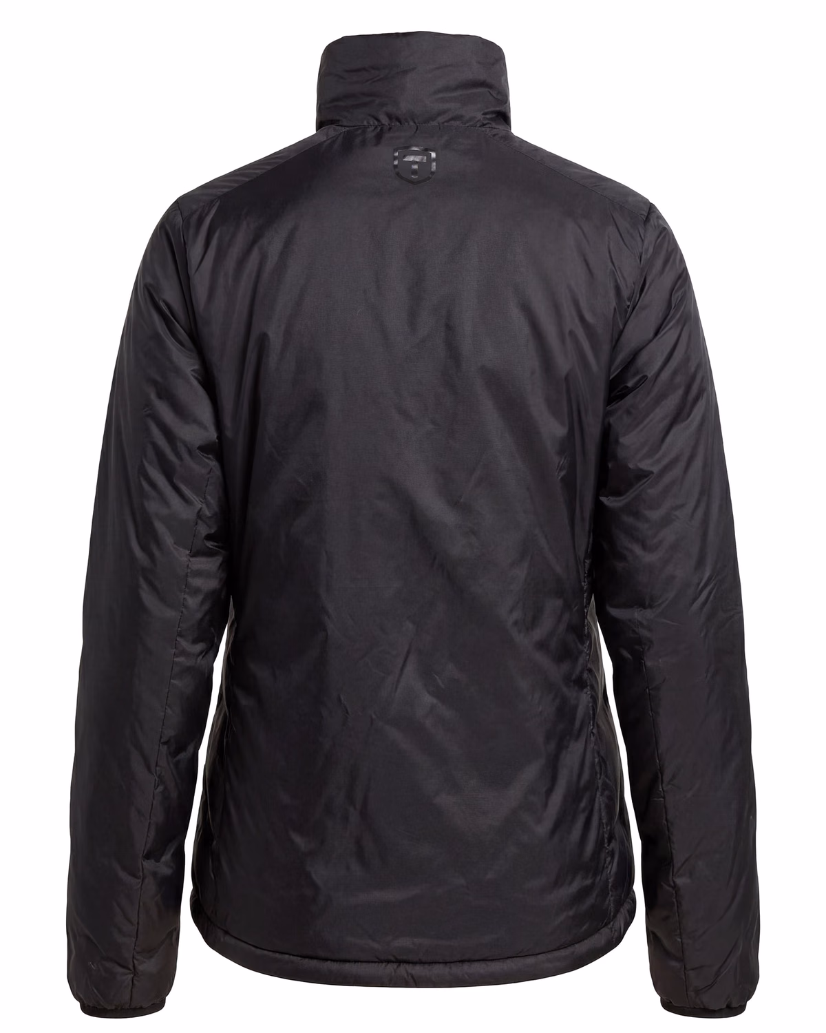 Custom Tenson Txlite Sky Recycled Womens Puffer Jacket — Tenson Black flat front