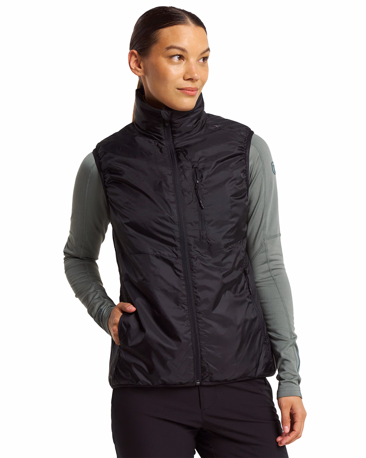 Custom Tenson Txlite Sky Recycled Womens Puffer Vest