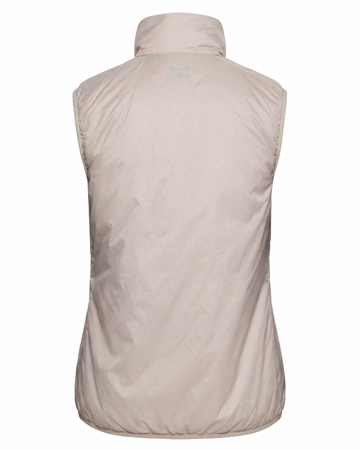 Custom Tenson Txlite Sky Recycled Womens Puffer Vest — Tenson Sand flat front