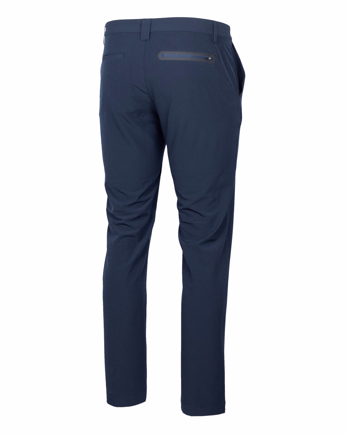 Custom Cutter & Buck Bainbridge Sport Technical Mens Pant — Navy Blue flat front