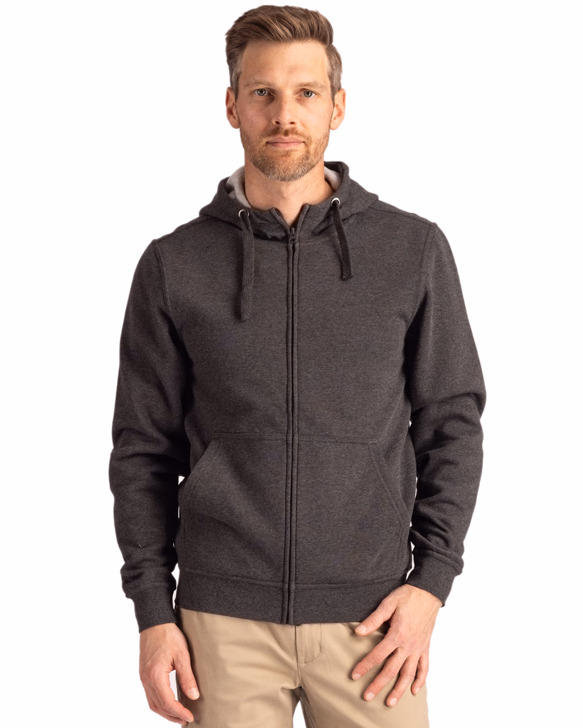 Custom Clique Stockholm Unisex Full Zip Hooded Sweatshirt