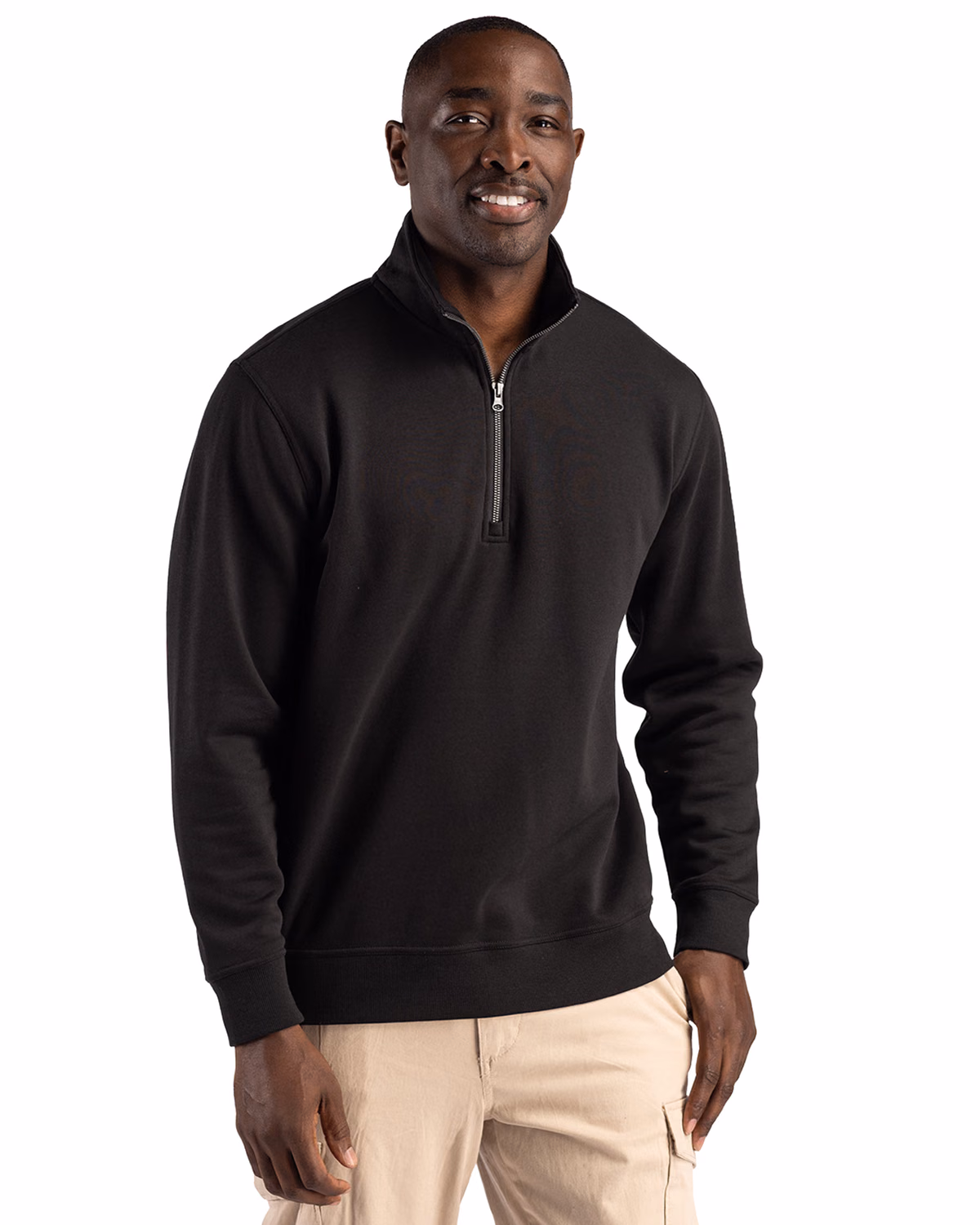 Custom Clique Drive Recycled Unisex Quarter Zip Sweatshirt