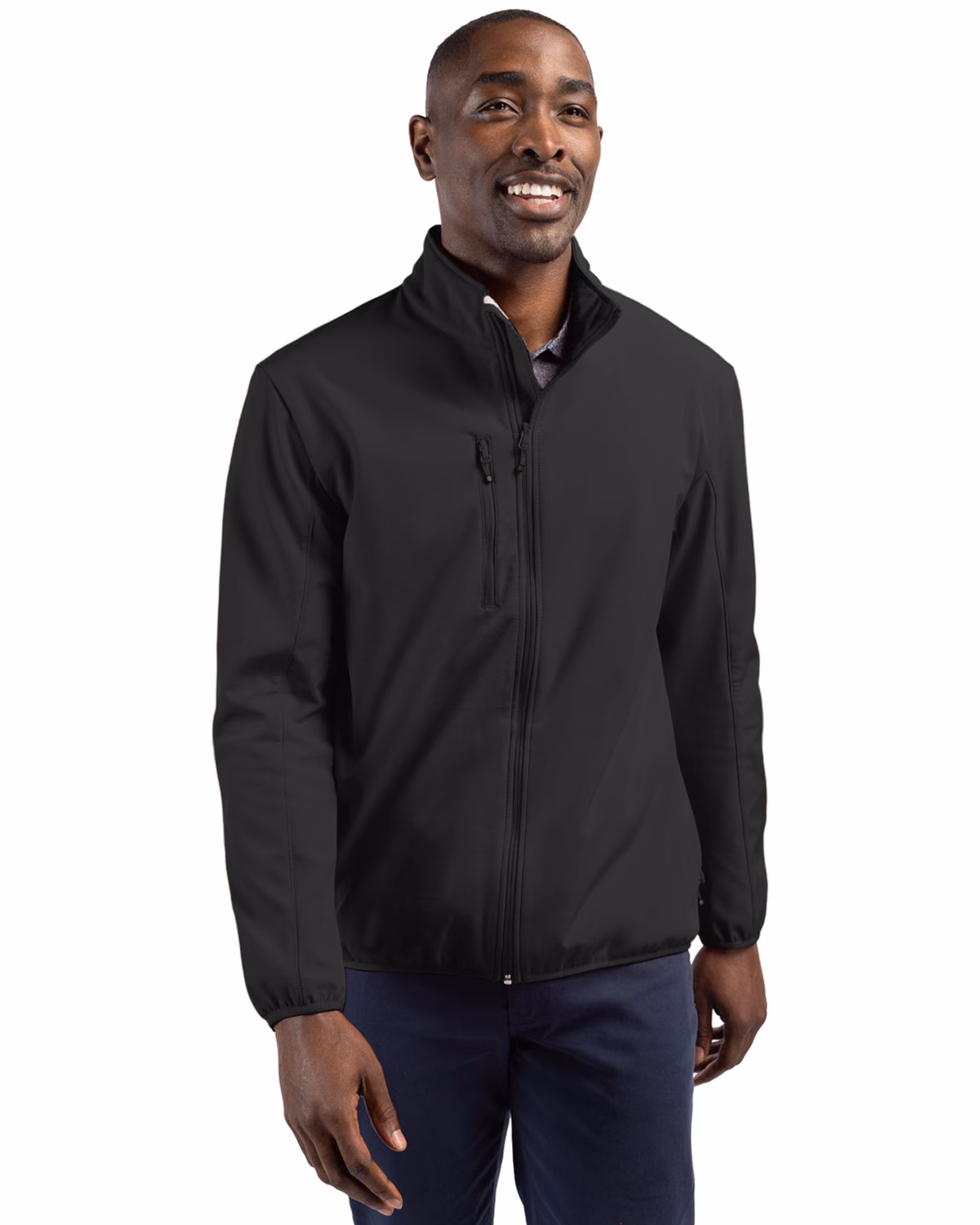 Custom Clique Trail Recycled Stretch Softshell Mens Full Zip Jacket