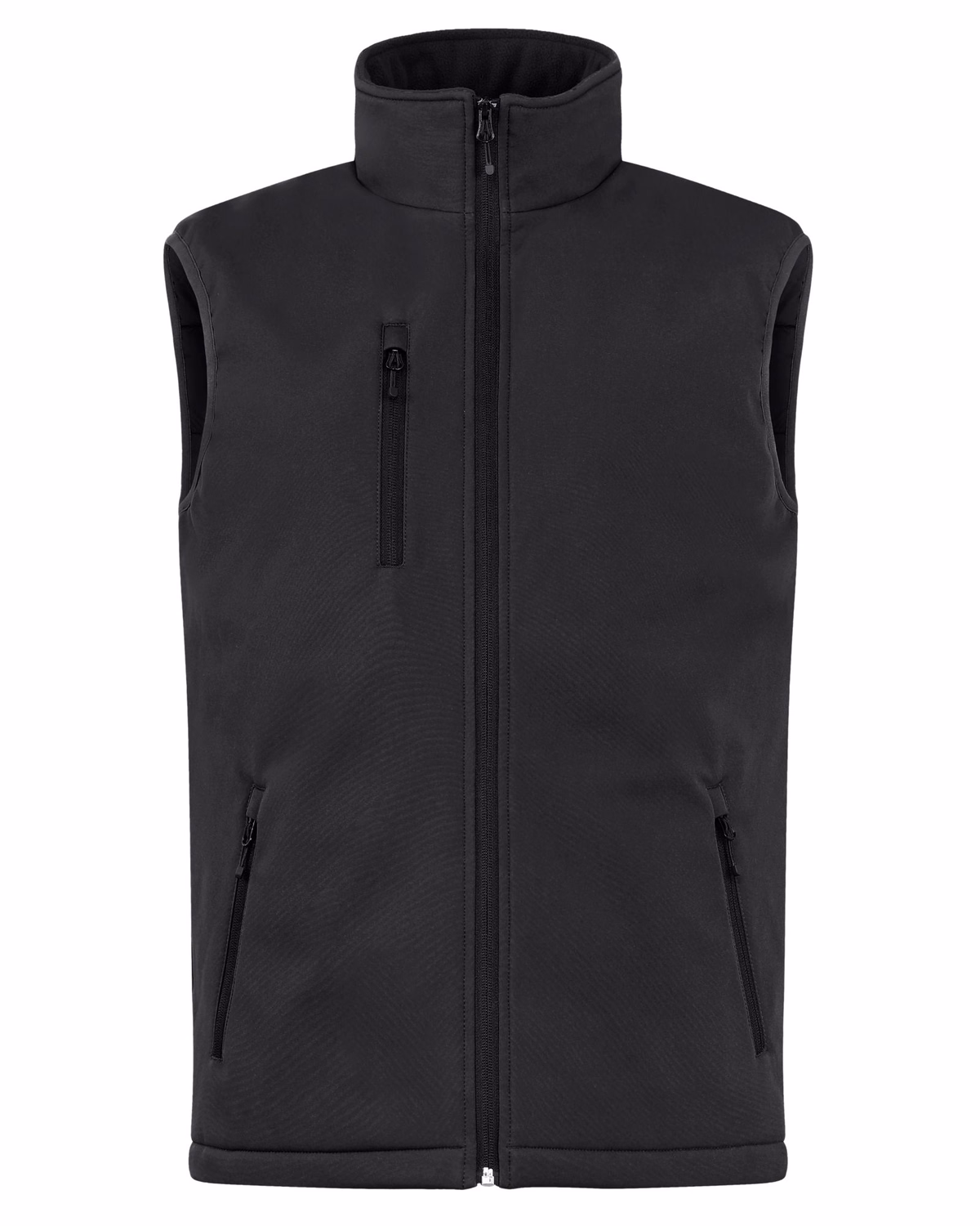 Custom Clique Equinox Insulated Softshell Mens Full Zip Vest