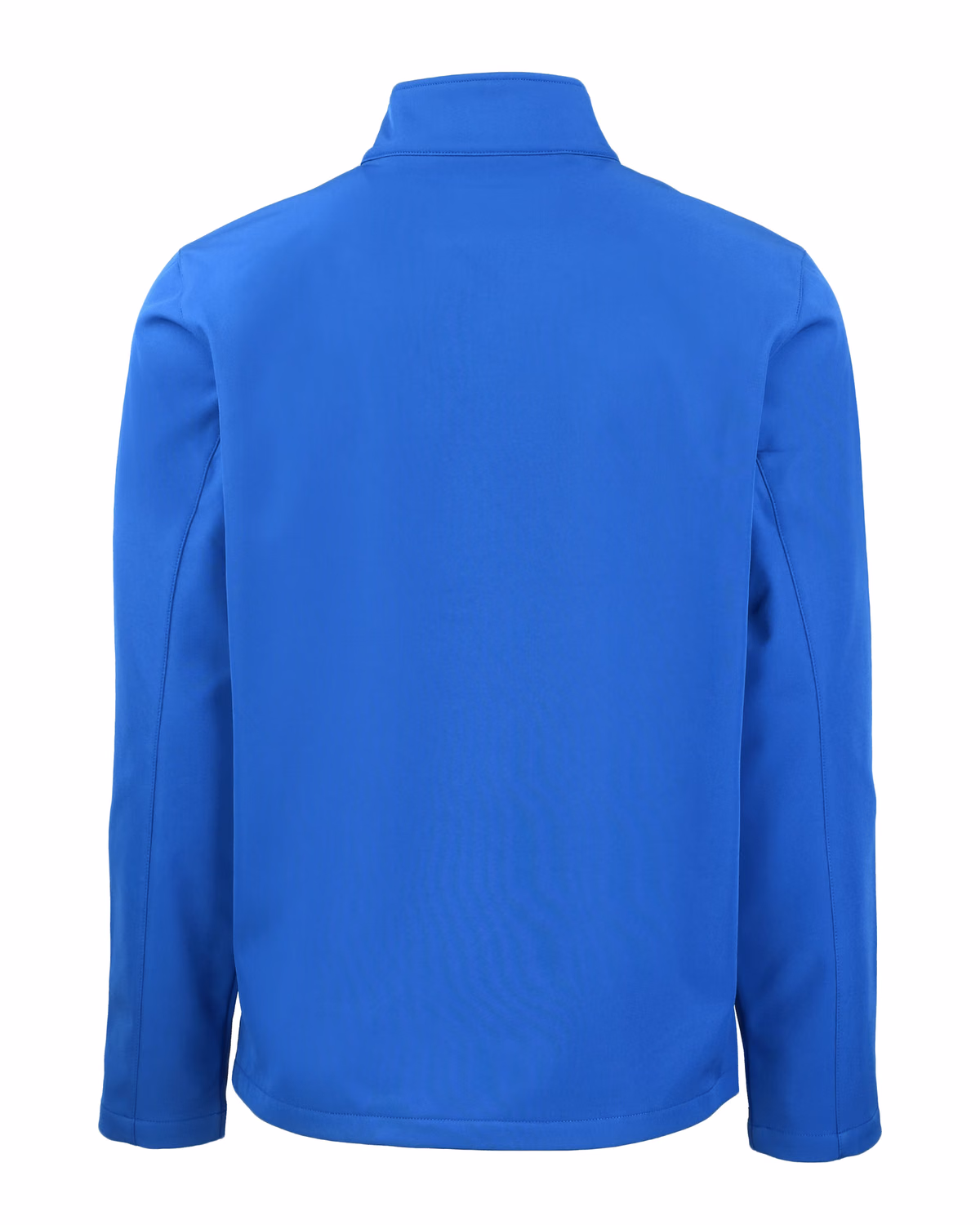 Custom Clique Tempo Recycled Stretch Softshell Mens Full Zip Jacket — Royal Blue/Black flat front