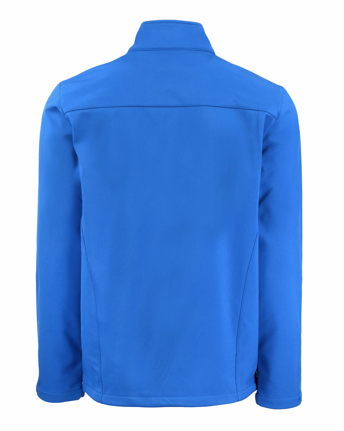 Custom Clique Tempest Recycled Waterproof Stretch Softshell Mens Full Zip Jacket — Royal Blue flat front