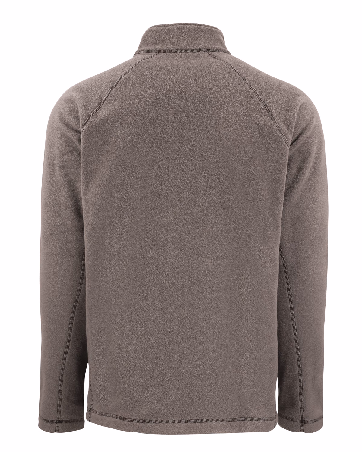 Custom Clique Powder Recycled Fleece Mens Full Zip Jacket — Pure Slate flat front