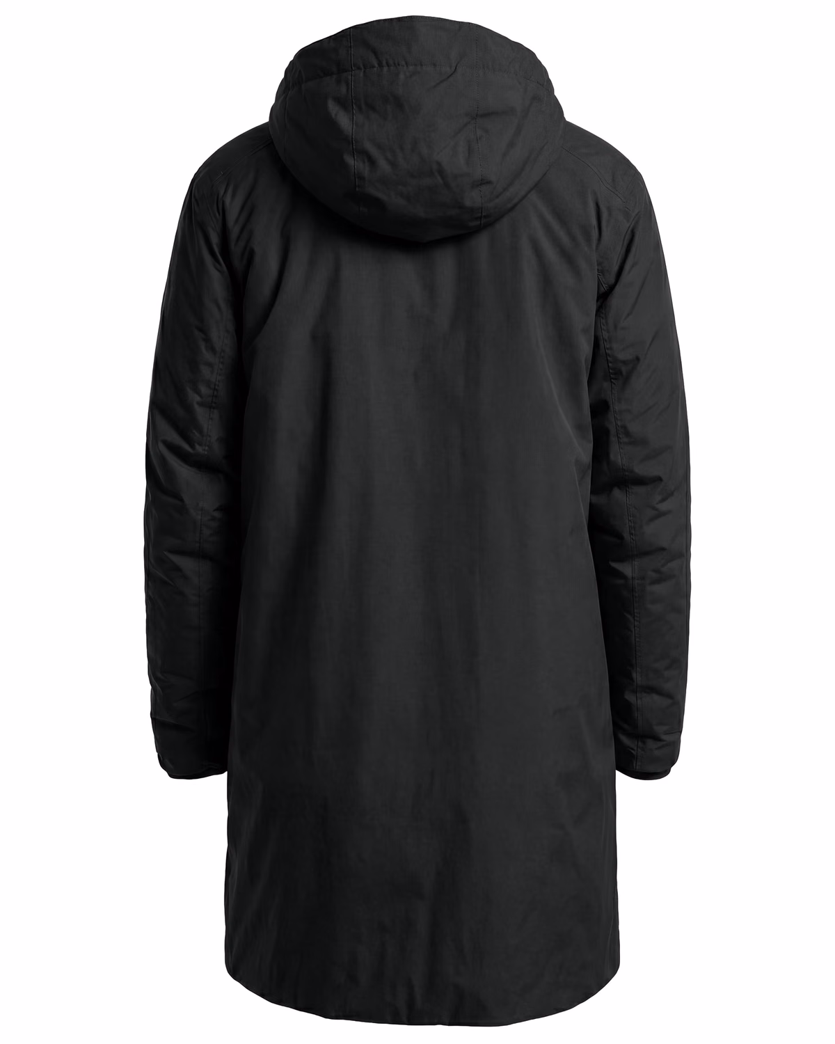 Custom Tenson Shift Recycled Insulated Waterproof Mens Coat — Tenson Black flat front
