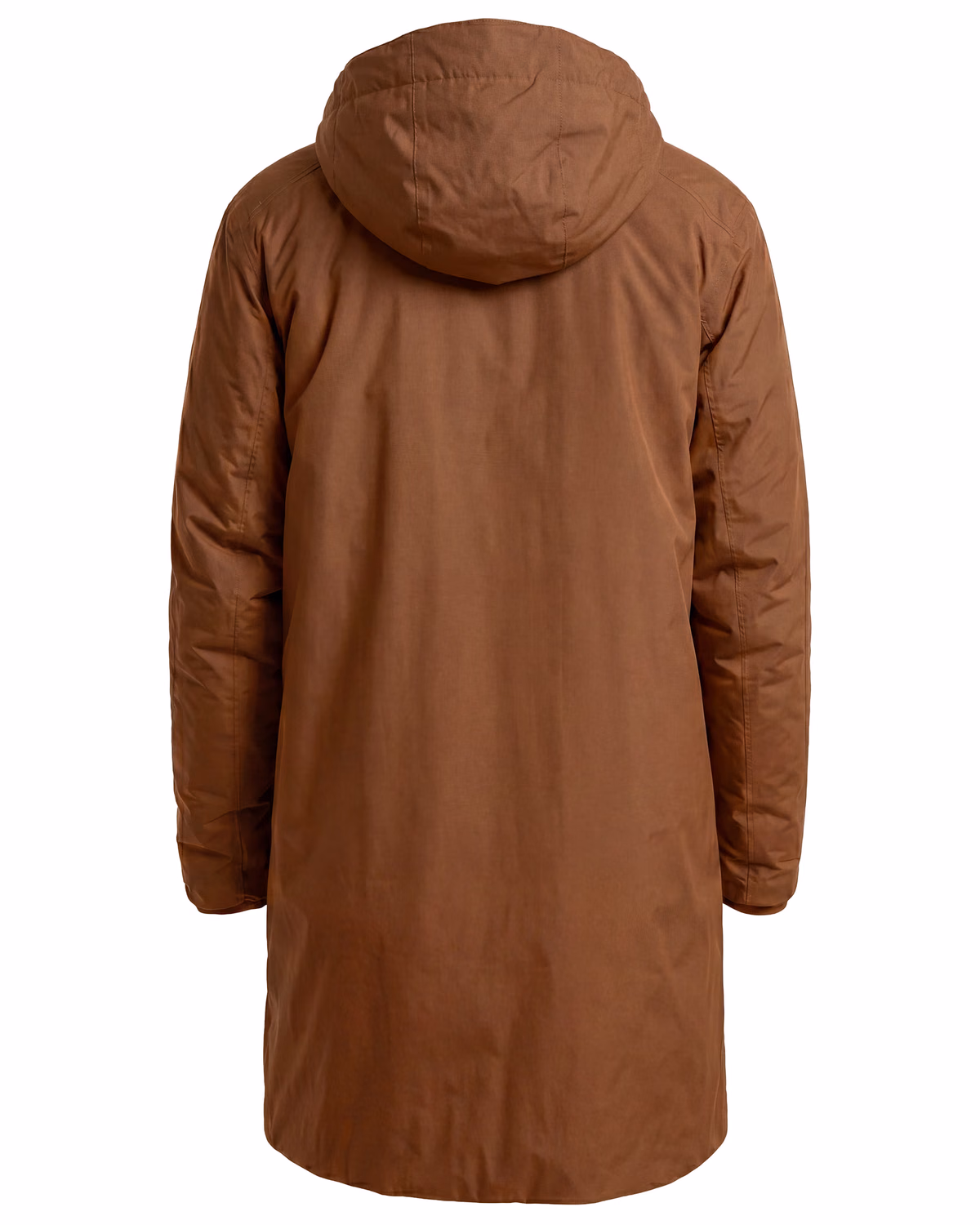 Custom Tenson Shift Recycled Insulated Waterproof Mens Coat — Timber flat front