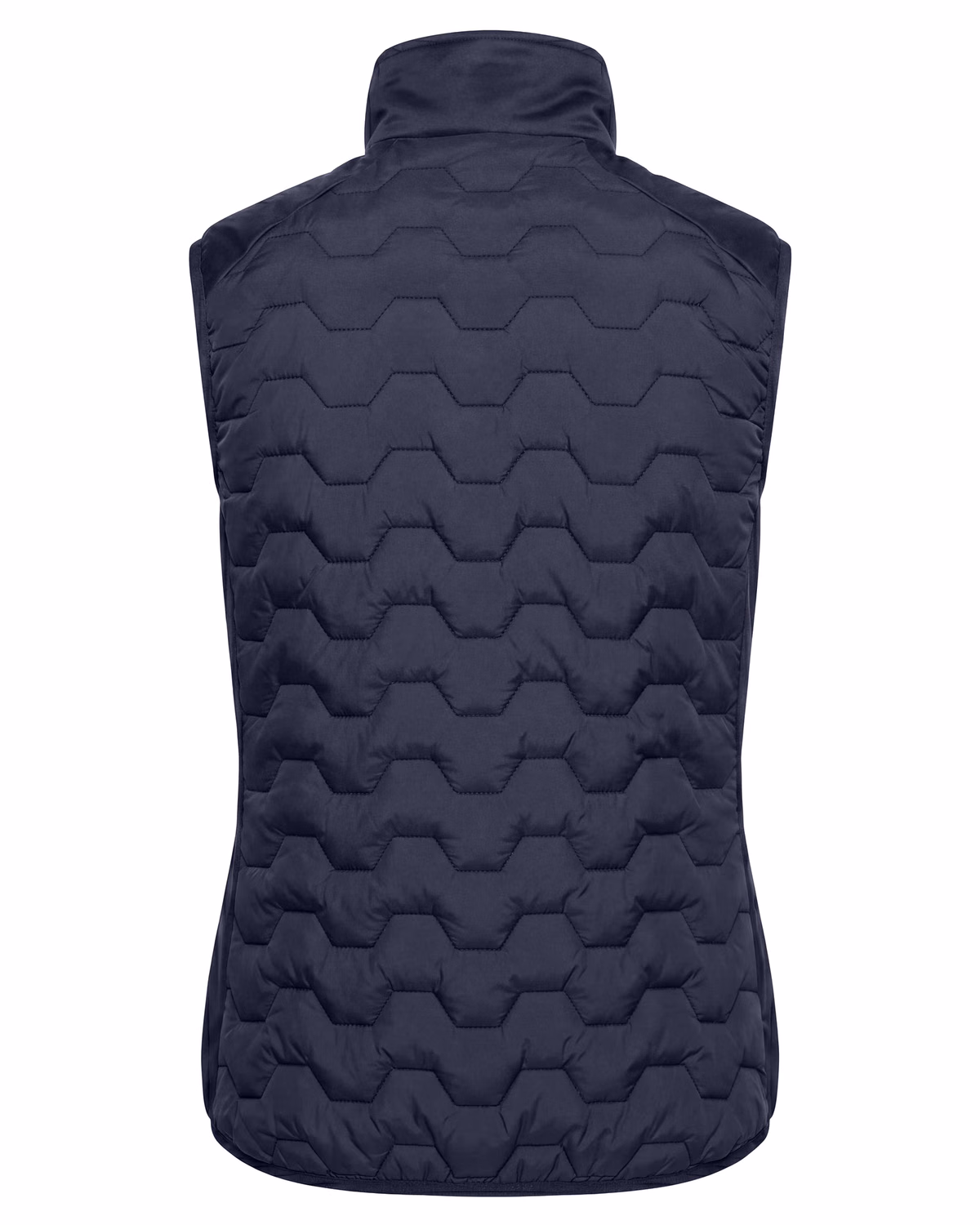 Custom Tenson Txlite Solvik Recycled Hybrid Midlayer Mens Vest — Tenson Dark Navy flat front